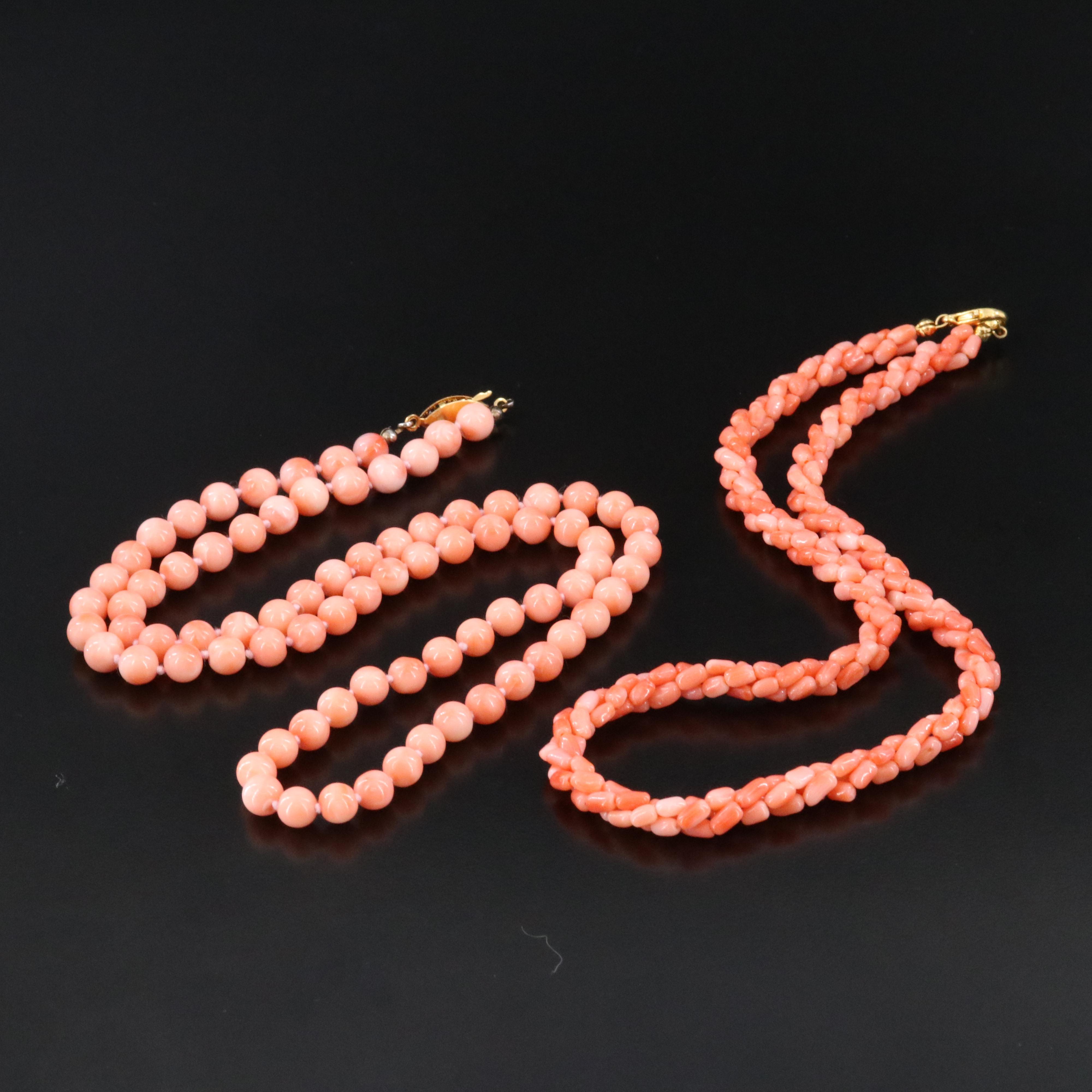 Coral Necklaces