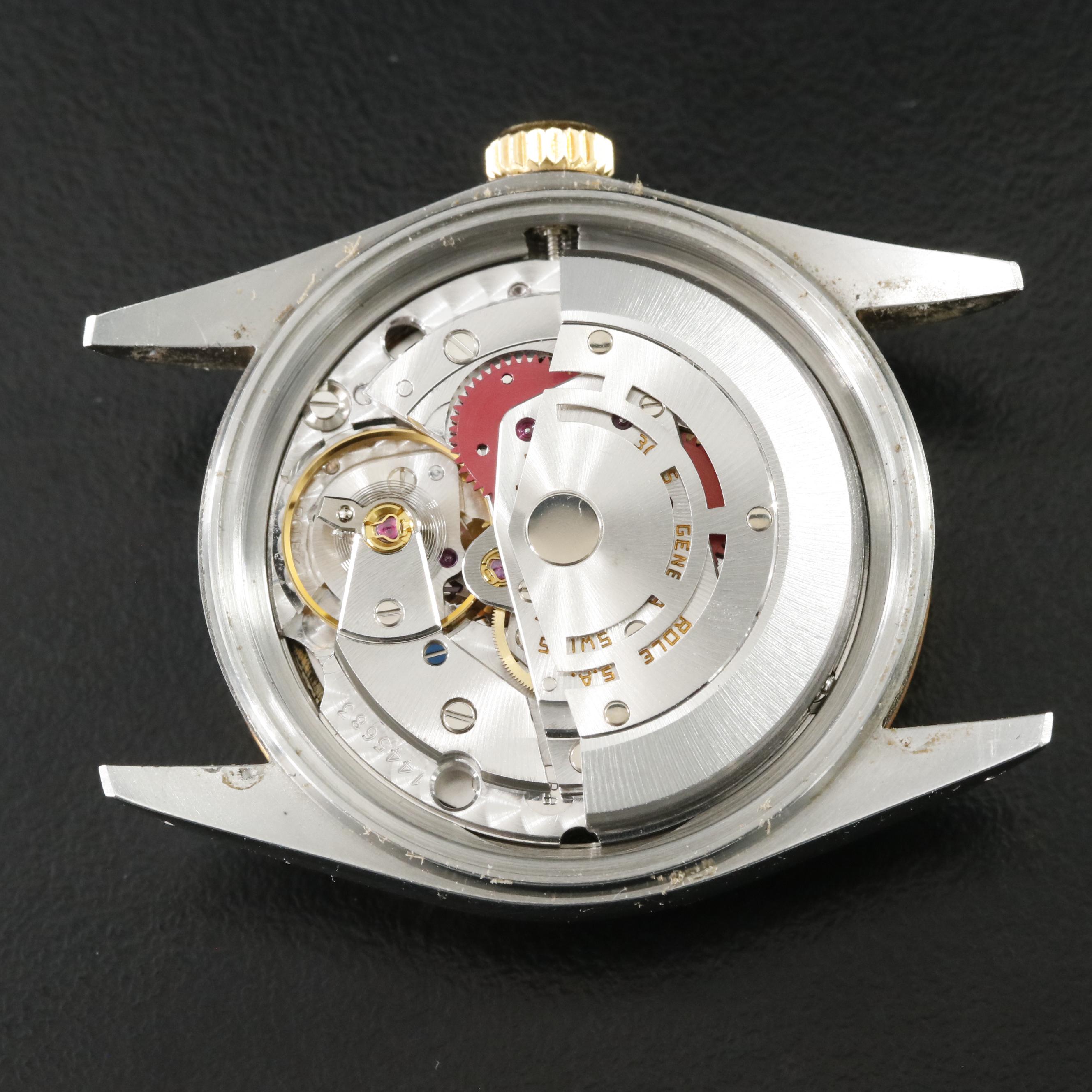 1985 Rolex 18K and Steel Oyster Perpetual Datejust Watch