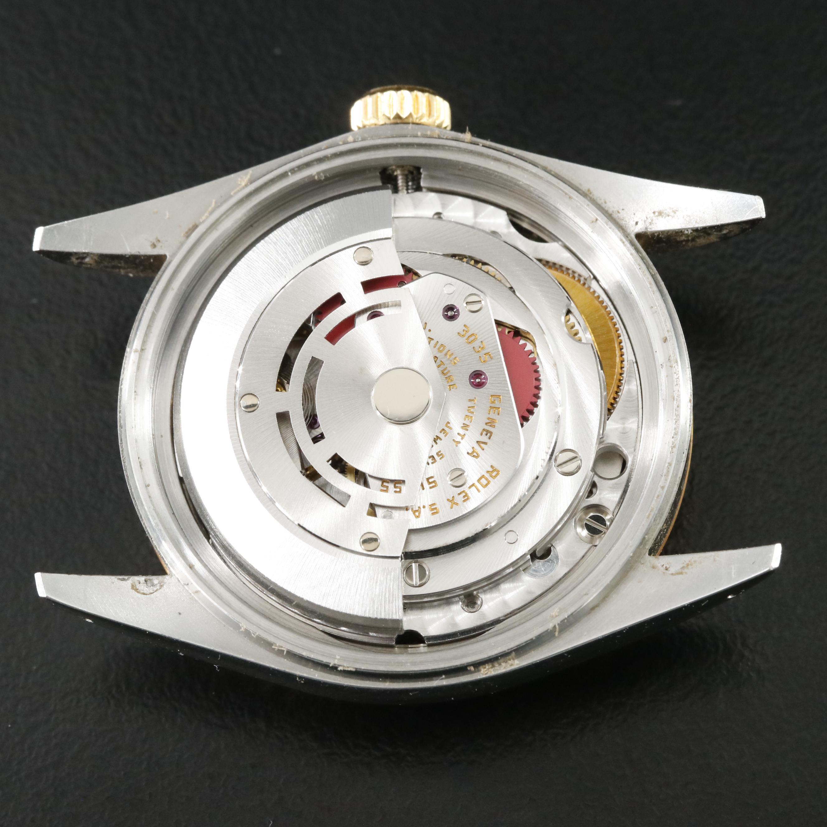 1985 Rolex 18K and Steel Oyster Perpetual Datejust Watch