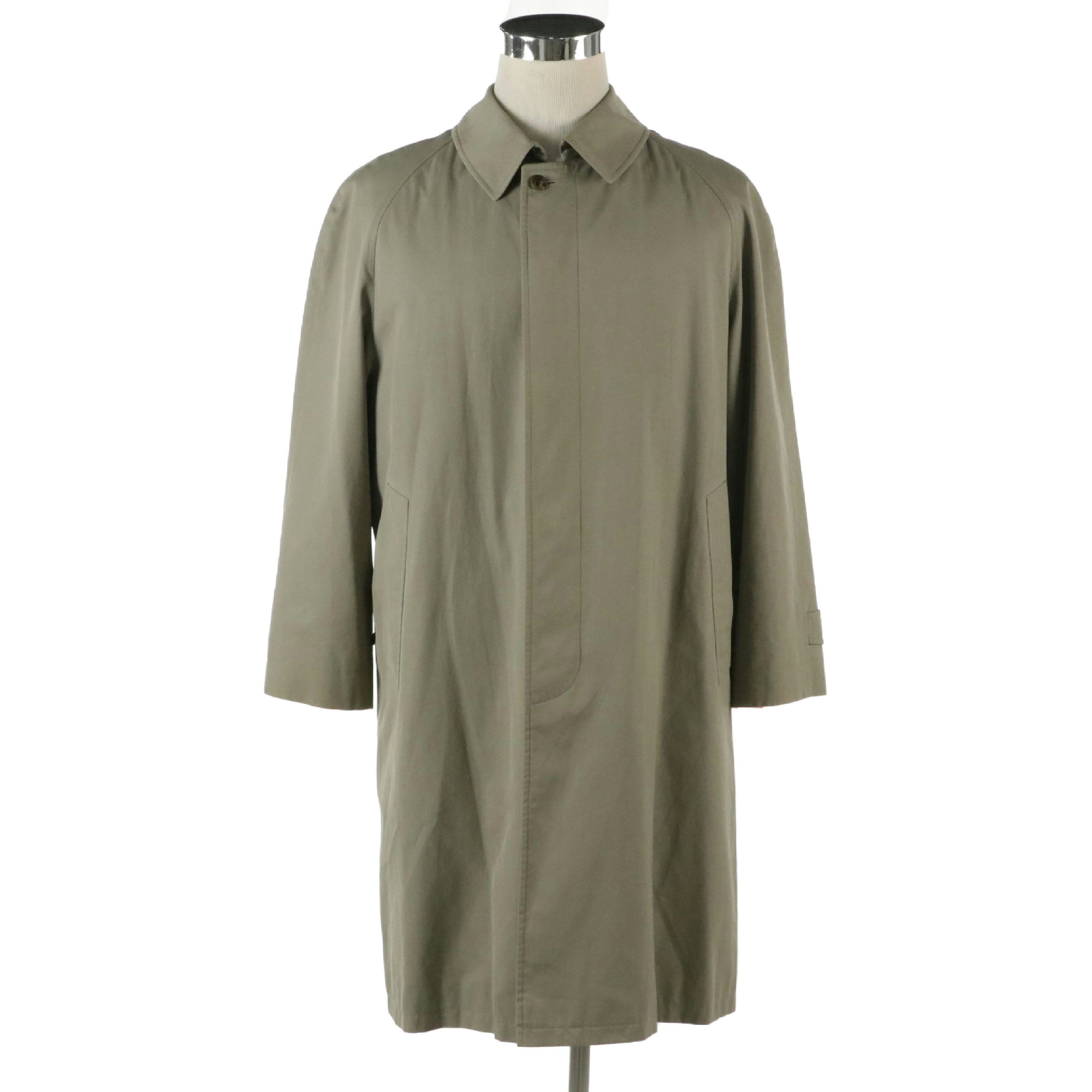 Men's Burberry London Raincoat with Liner
