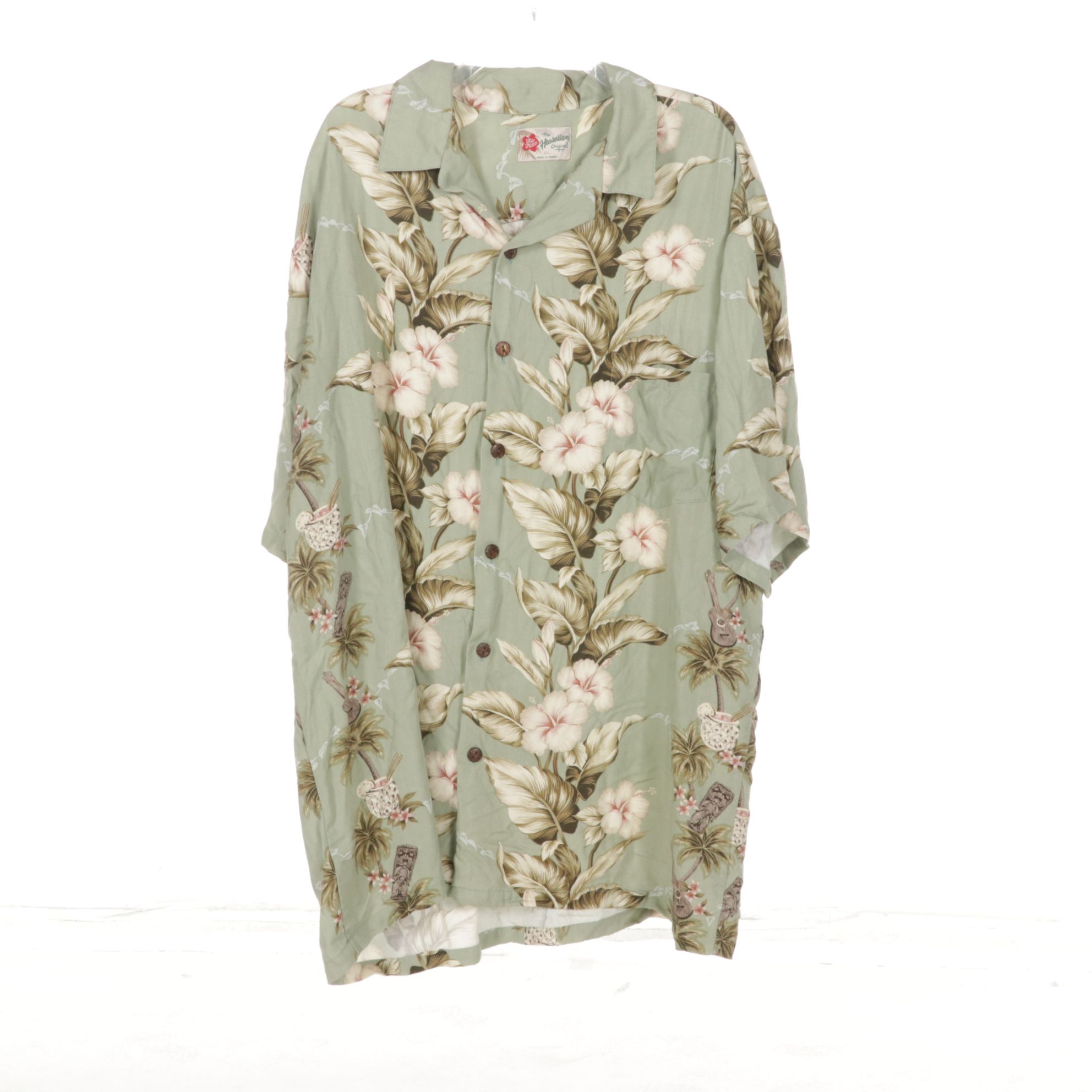 Men's "The Hawaiian Original" with George and King Size Hawaiian Shirts, 3XL