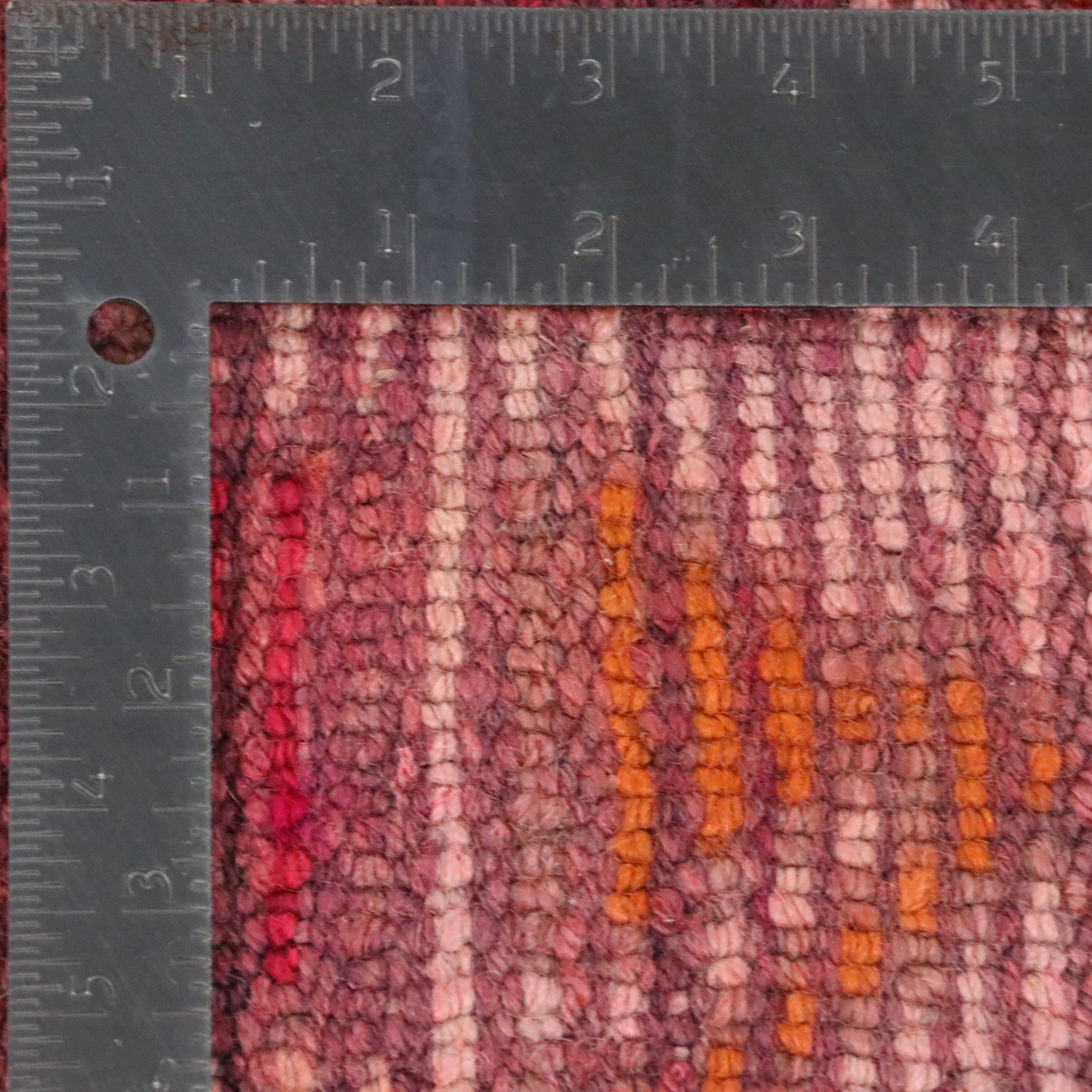 3'5 x 10'11 Hand-Knotted Turkish Oushak Carpet Runner Long Rug