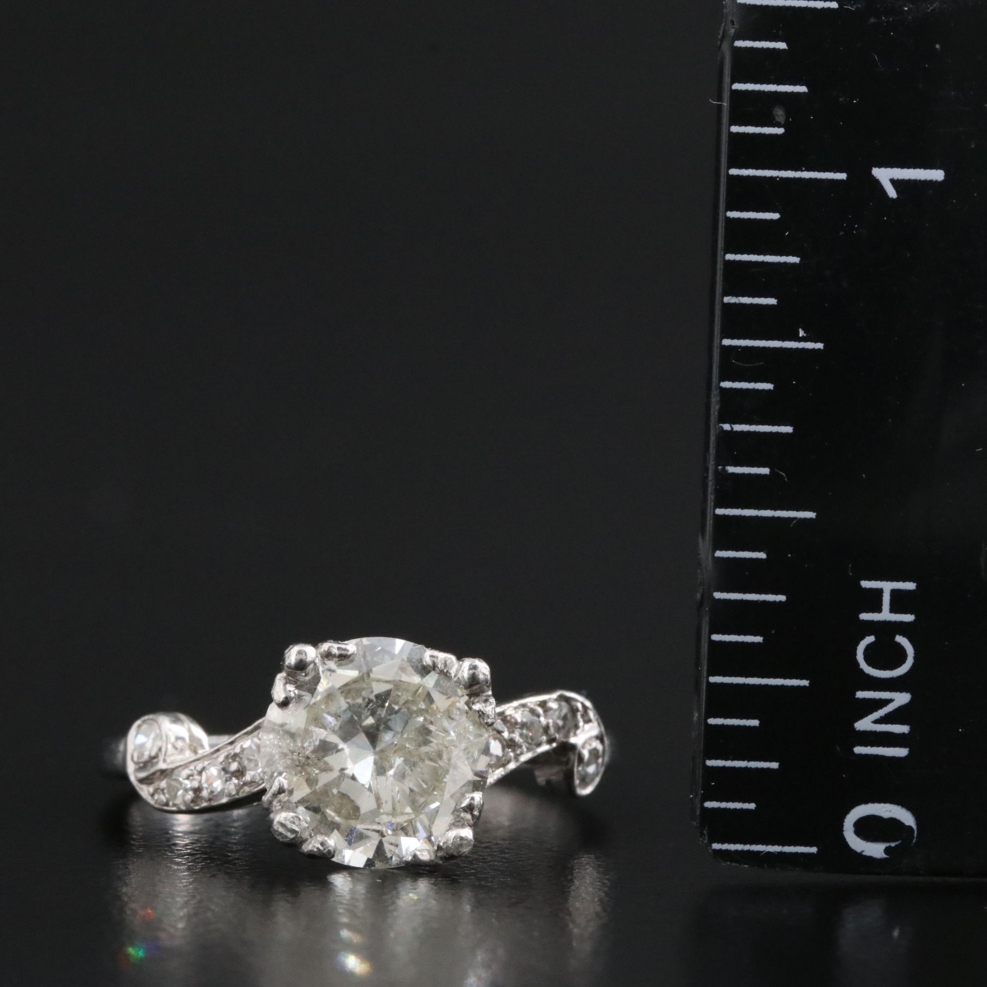 Platinum 2.08 CTW Diamond Ring