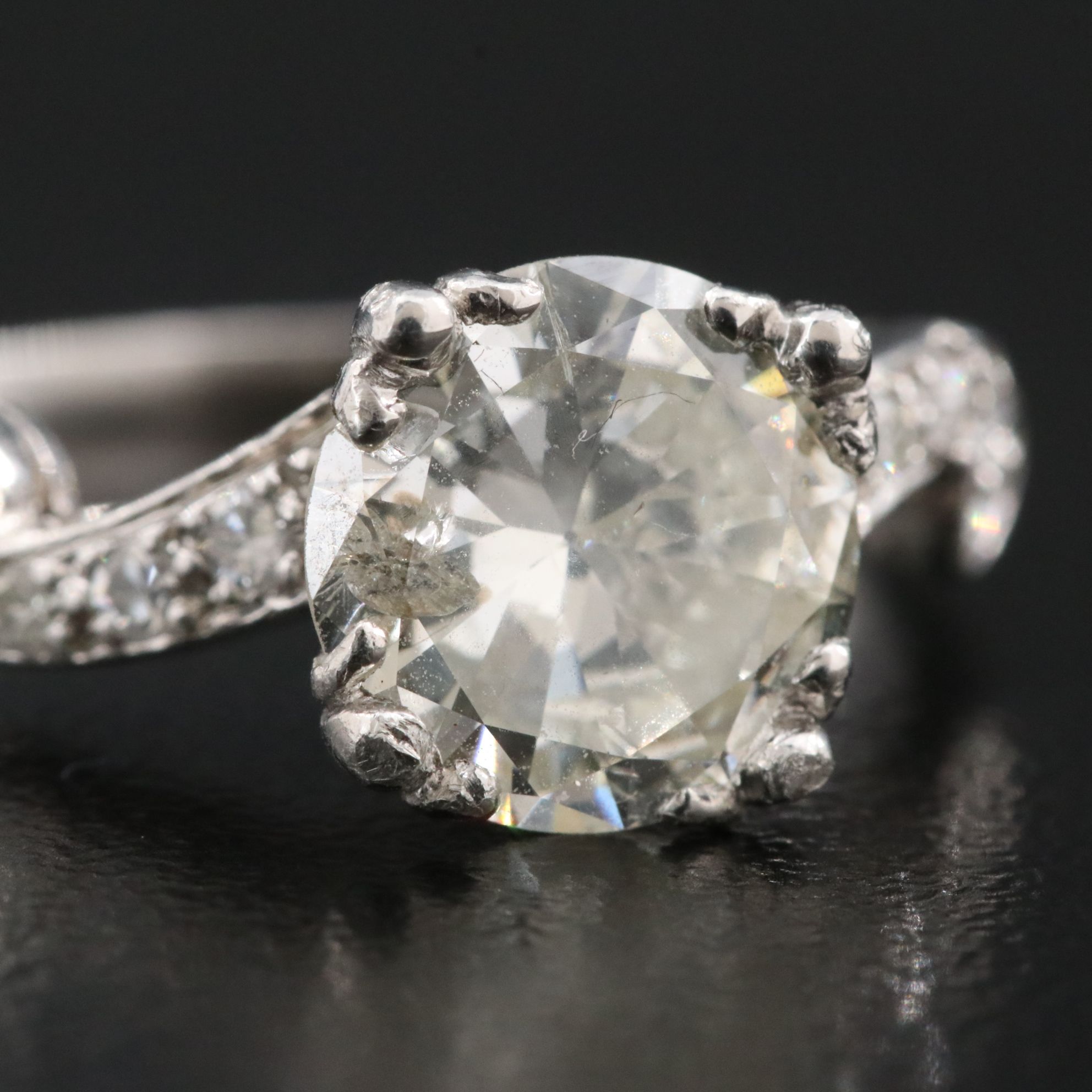 Platinum 2.08 CTW Diamond Ring