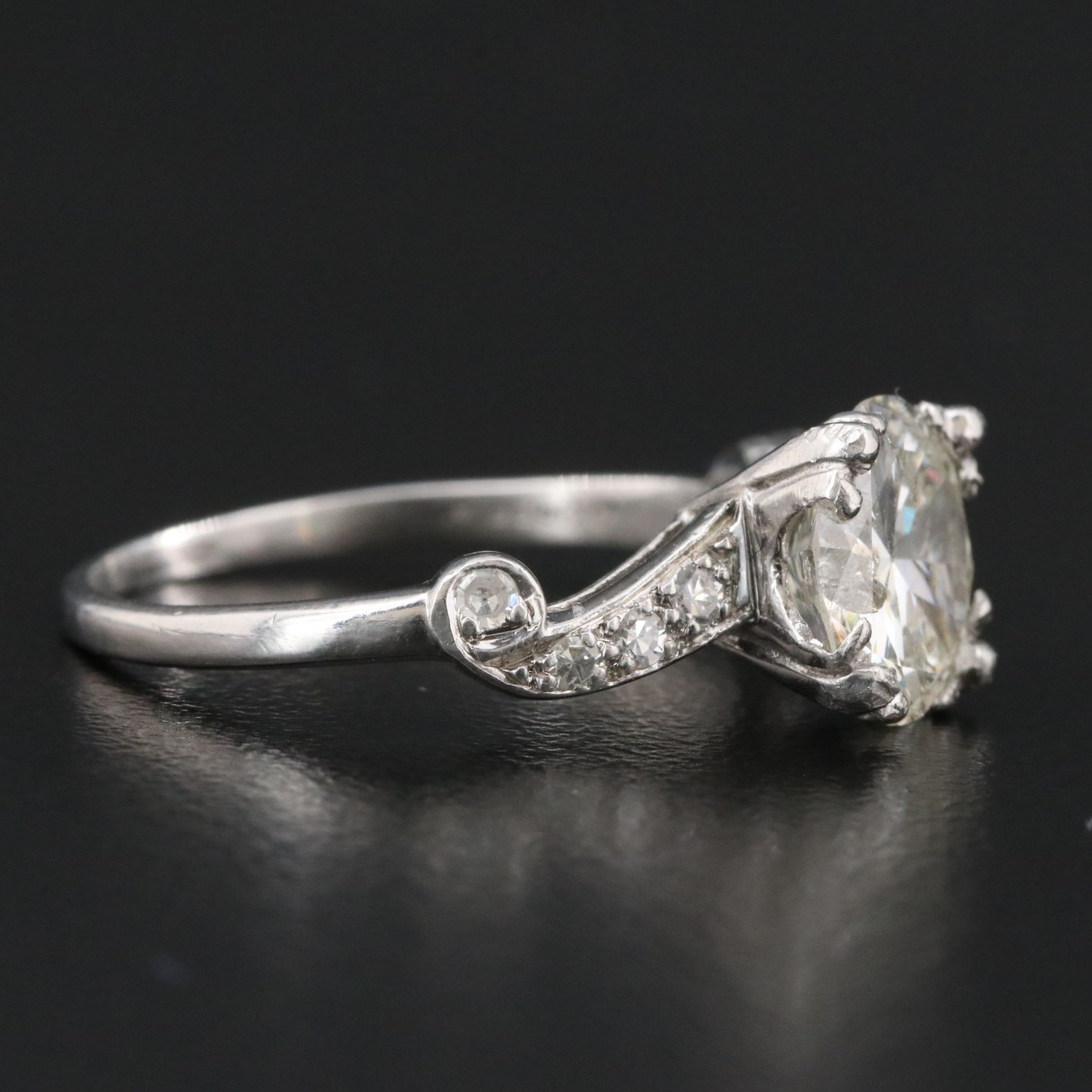 Platinum 2.08 CTW Diamond Ring