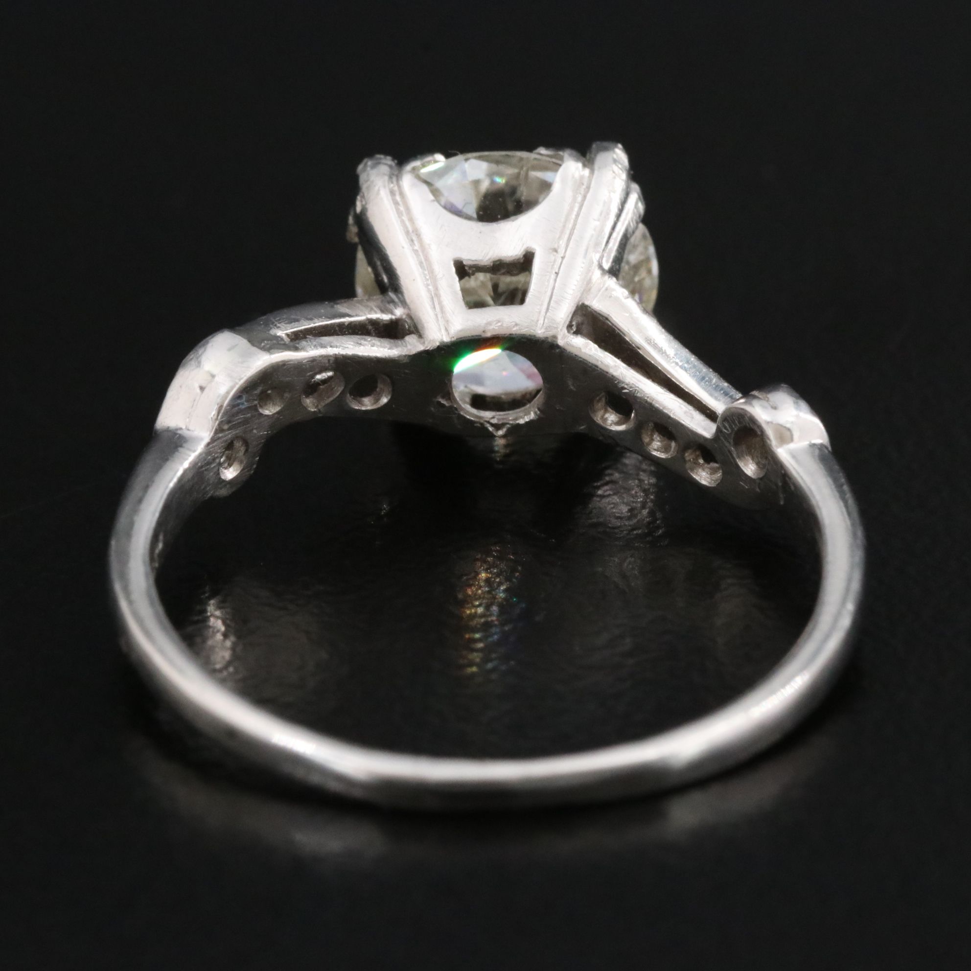 Platinum 2.08 CTW Diamond Ring