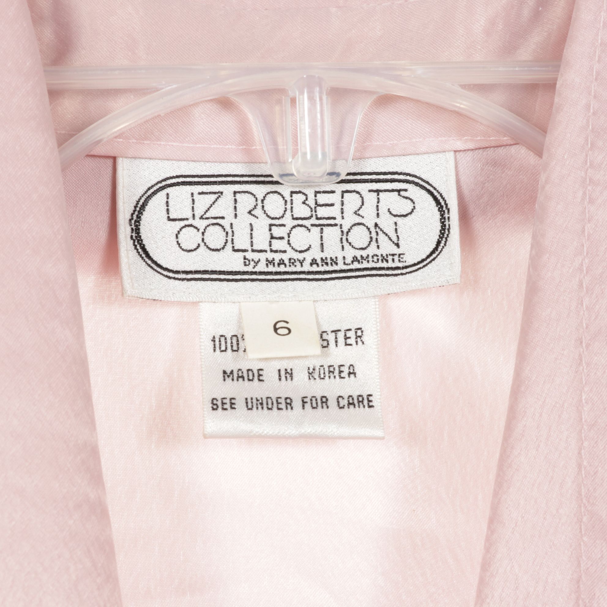 Liz Roberts Mauve Midi Dress with Scarf, Lilli Diamond Peach Dress & More, 1980s