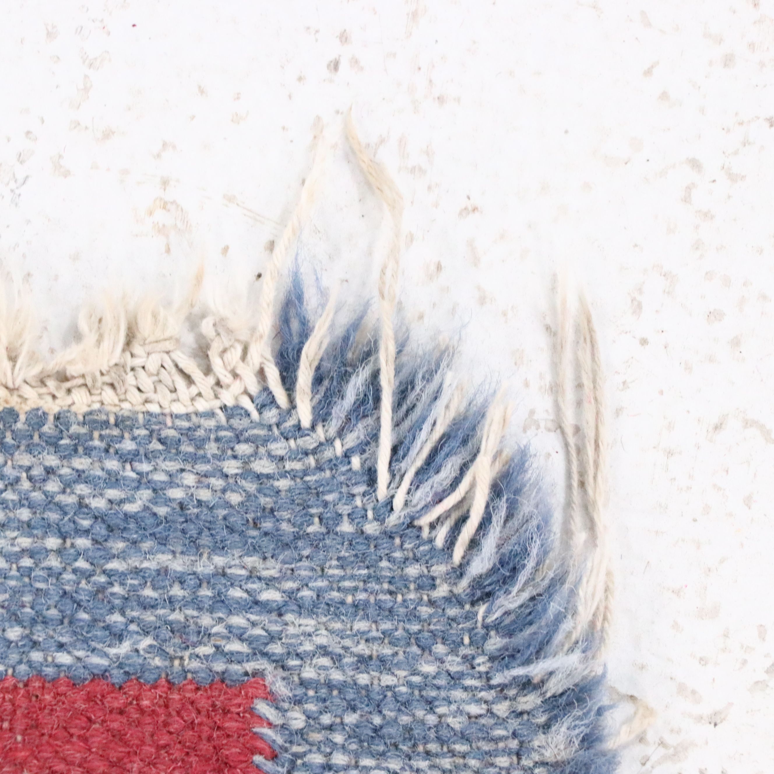 5'4 x 8' Handwoven Indian Dhurrie Area Rug