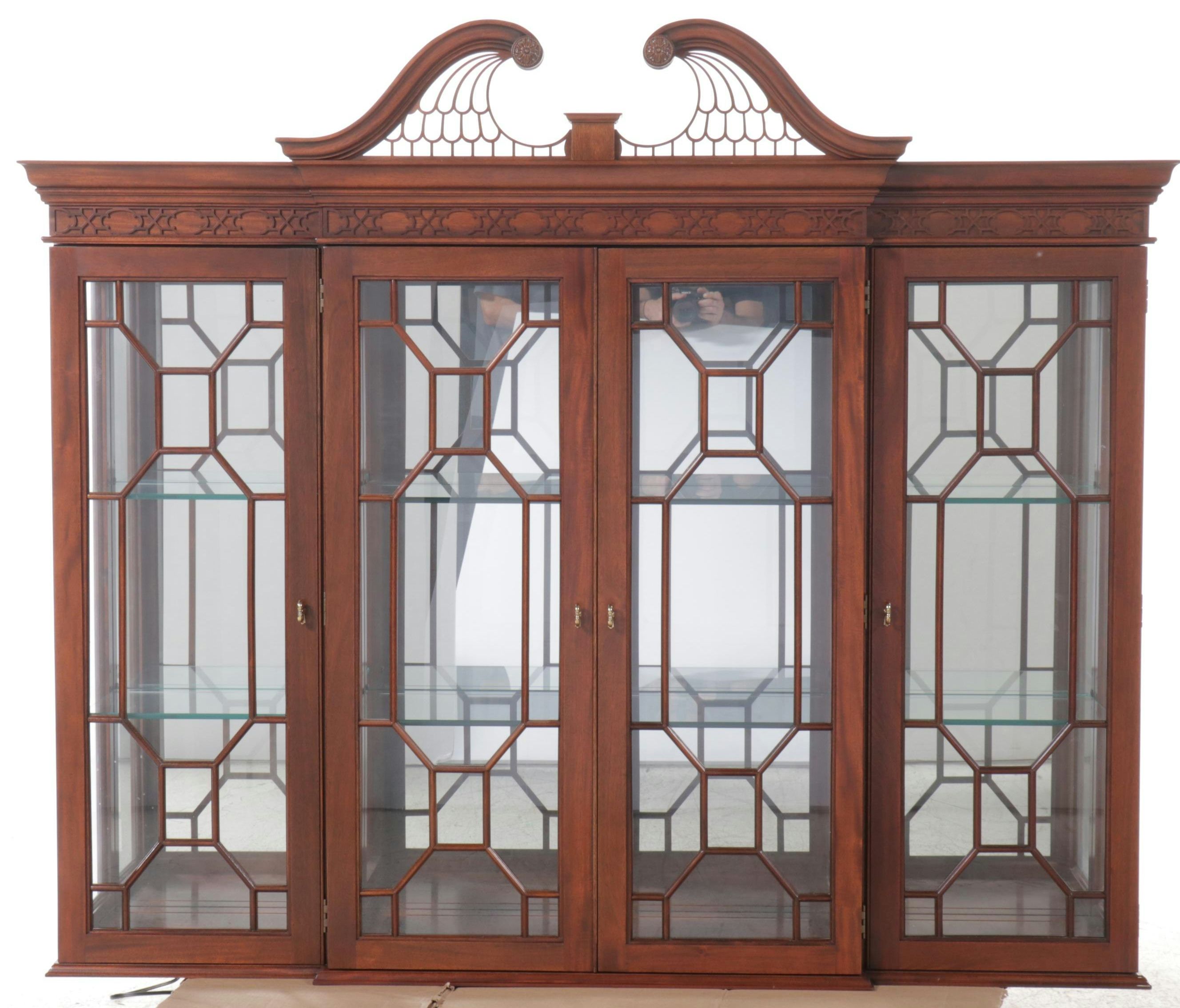 Stickley Mahogany China Cabinet
