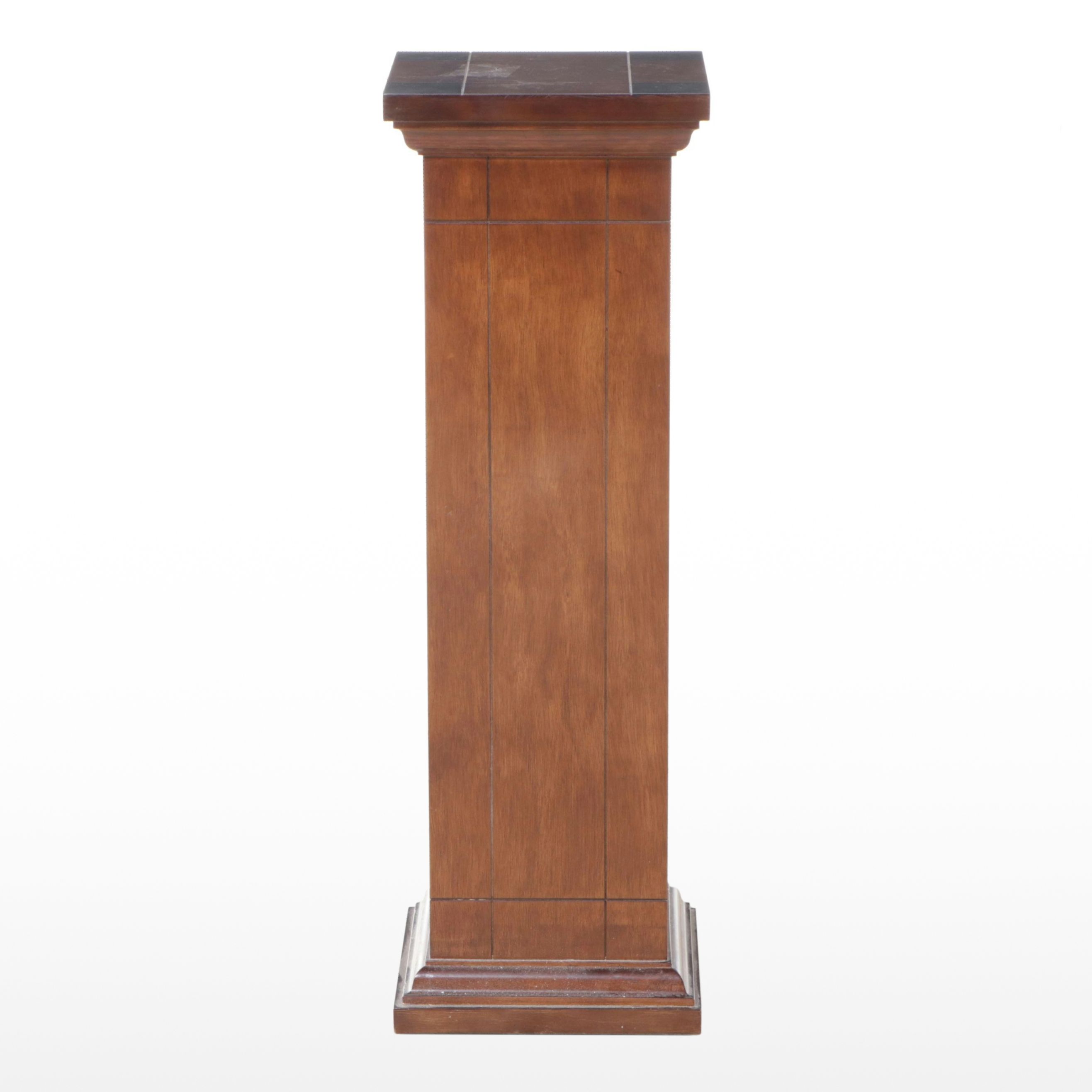 Wooden Pedestal Stand