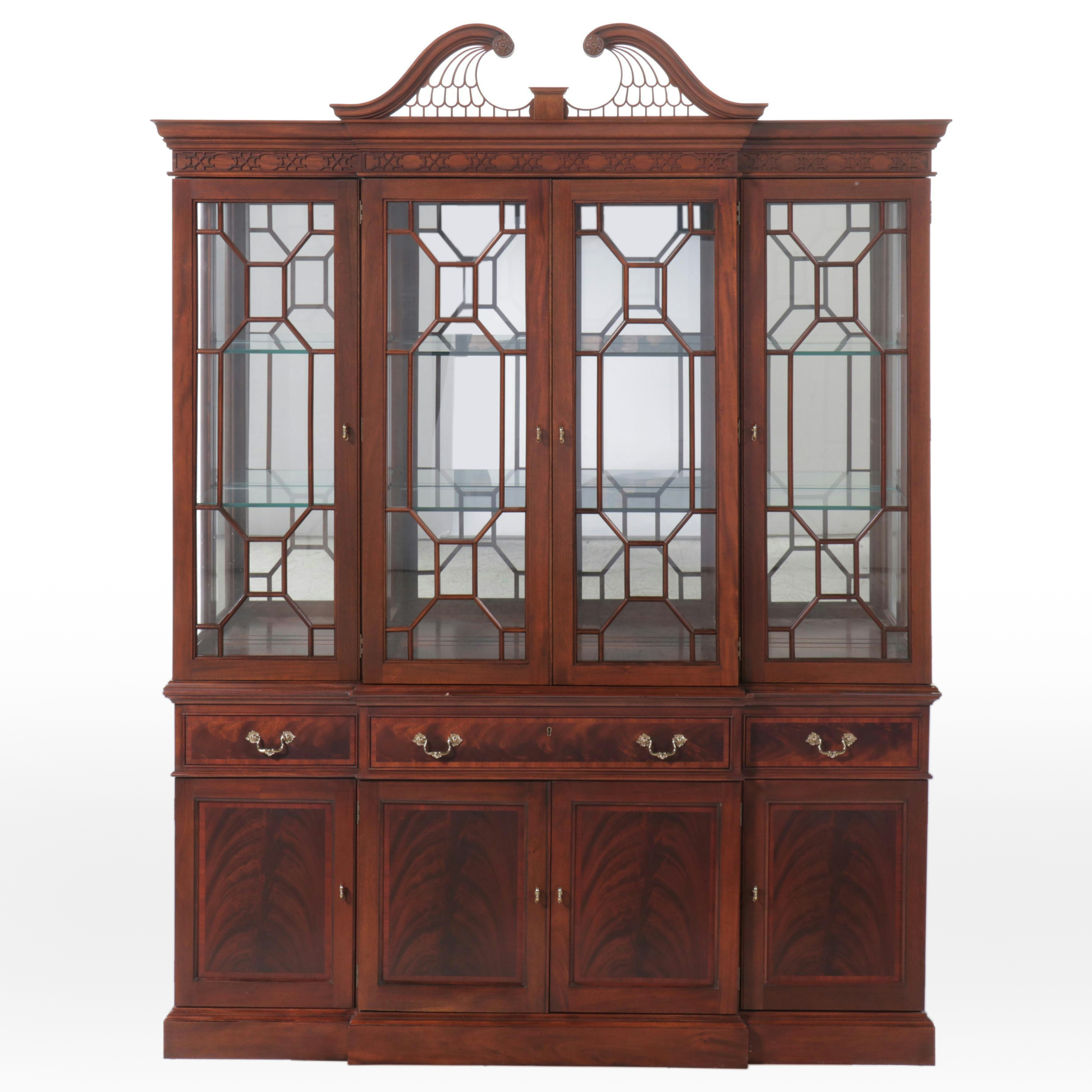 Stickley Mahogany China Cabinet