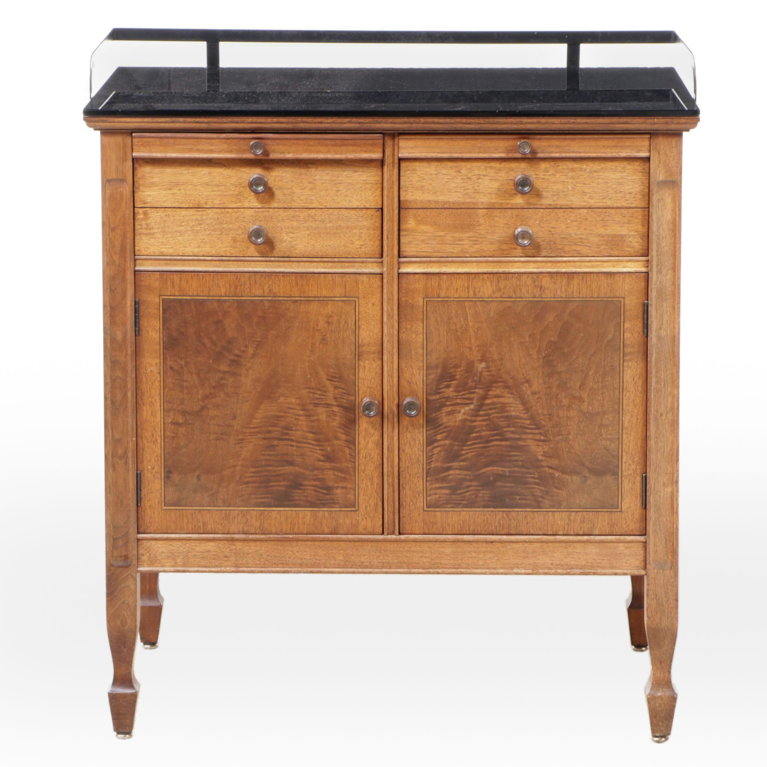 Enochs Walnut Medical Cabinet