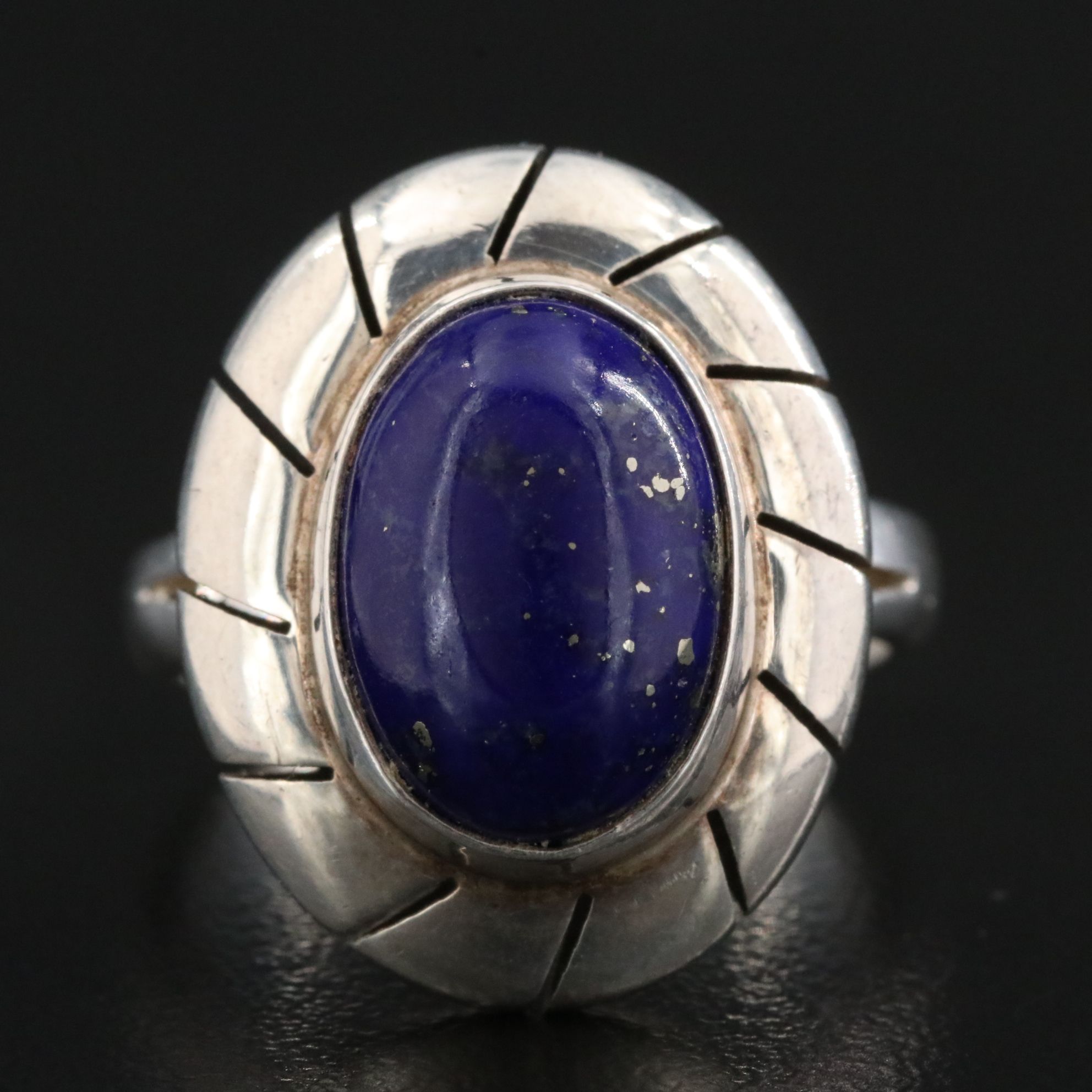 Mexican Sterling Lapis Lazuli Ring