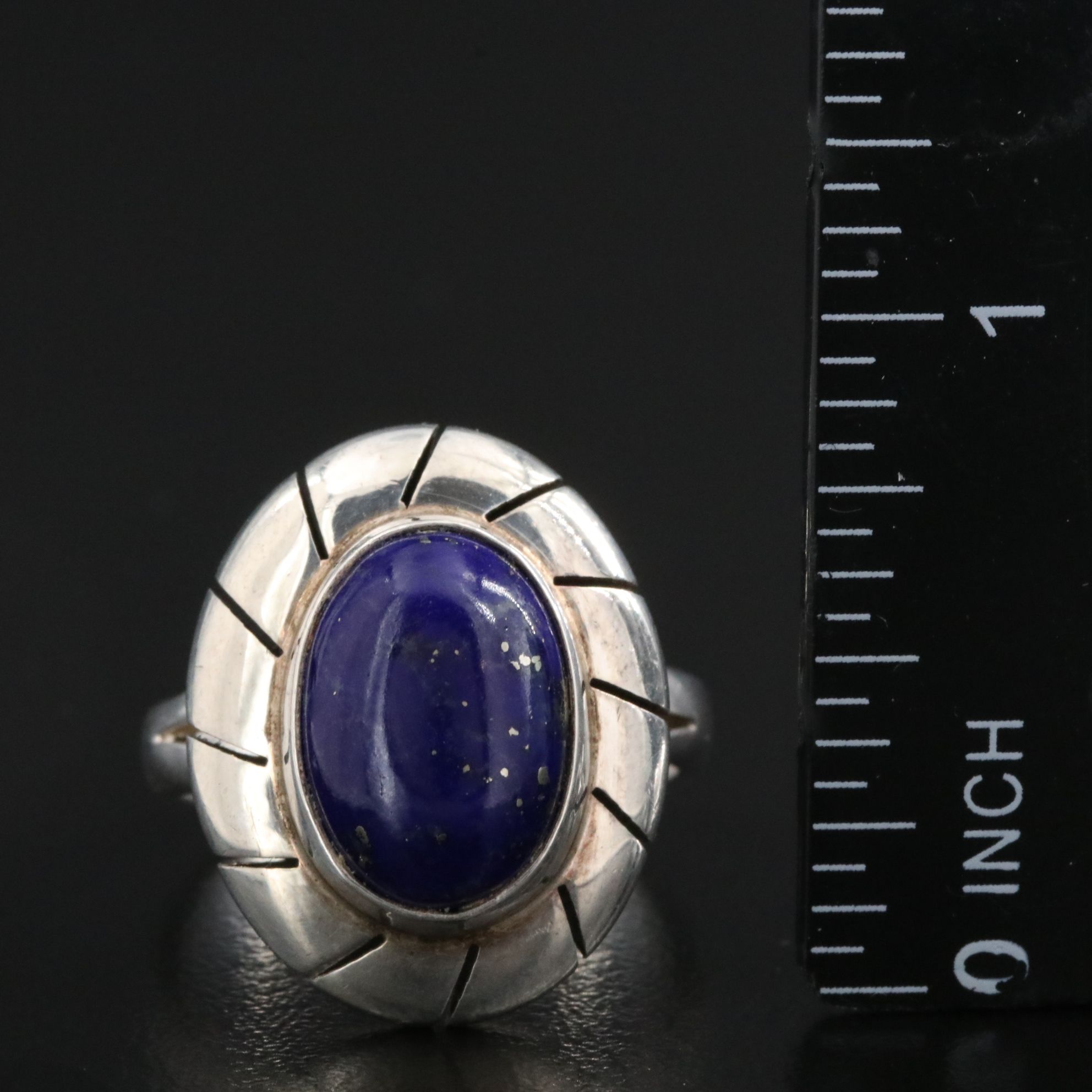 Mexican Sterling Lapis Lazuli Ring