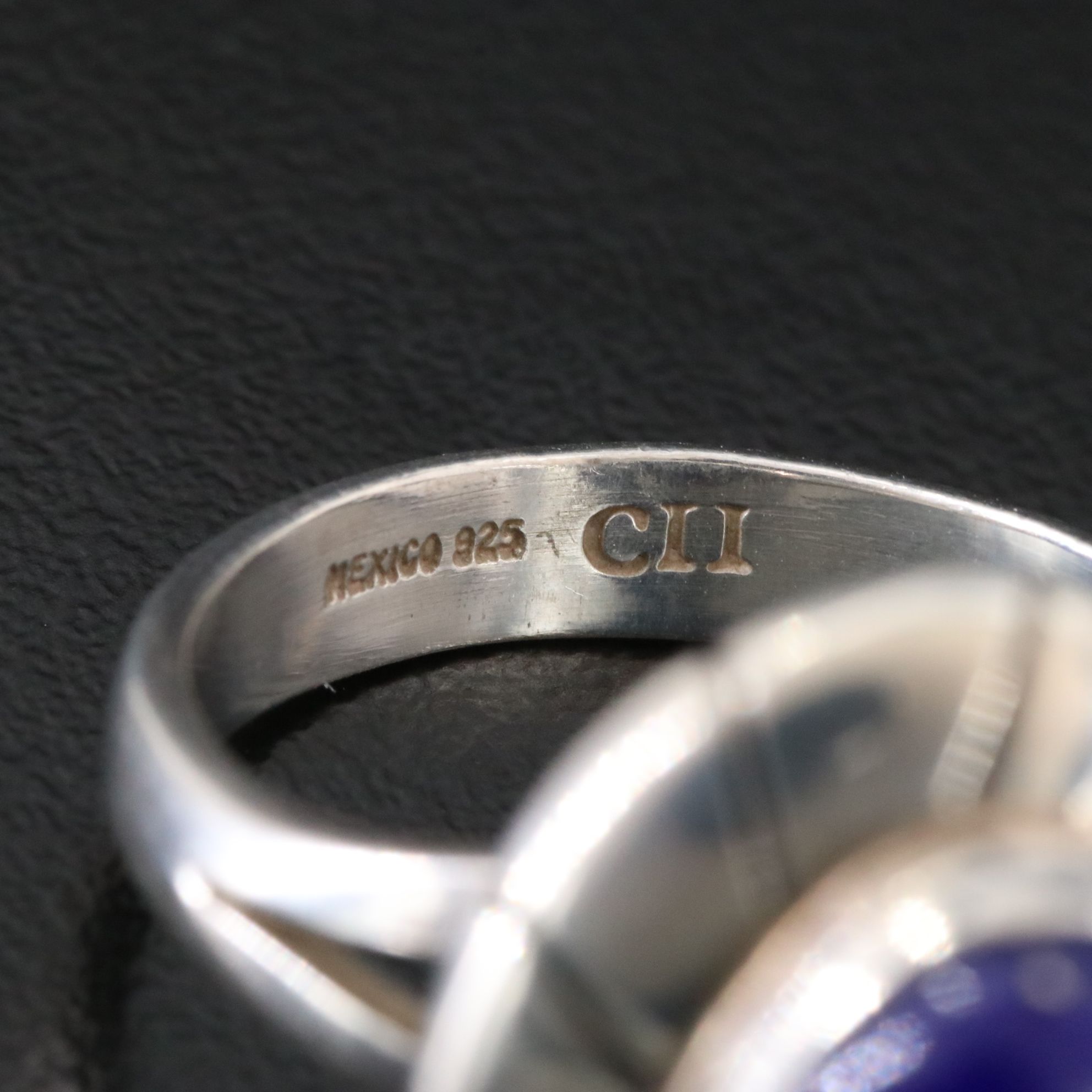 Mexican Sterling Lapis Lazuli Ring