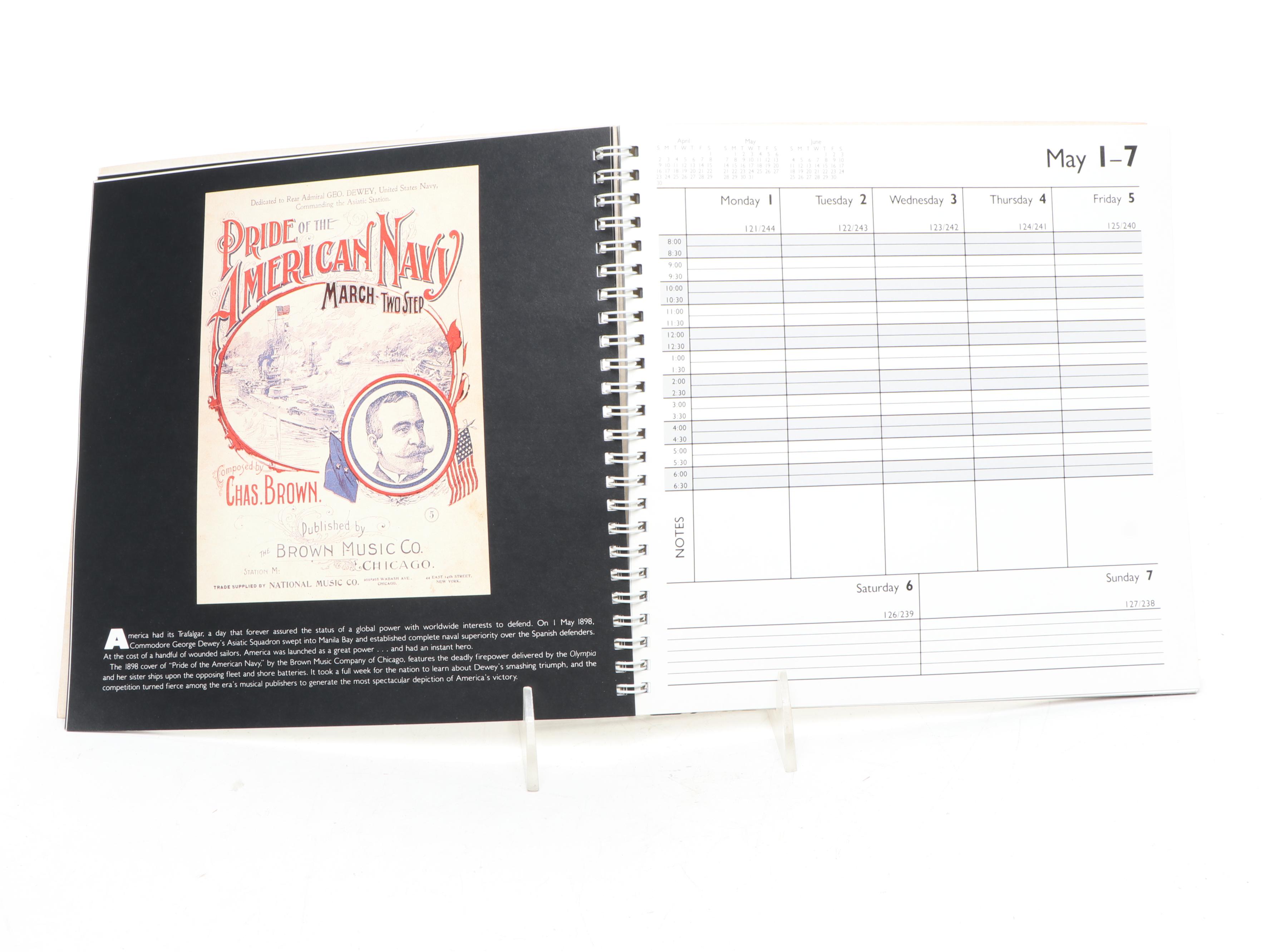 William Adams Great Seal of America Mug with 1989 Navy Planner and Soviet Medal