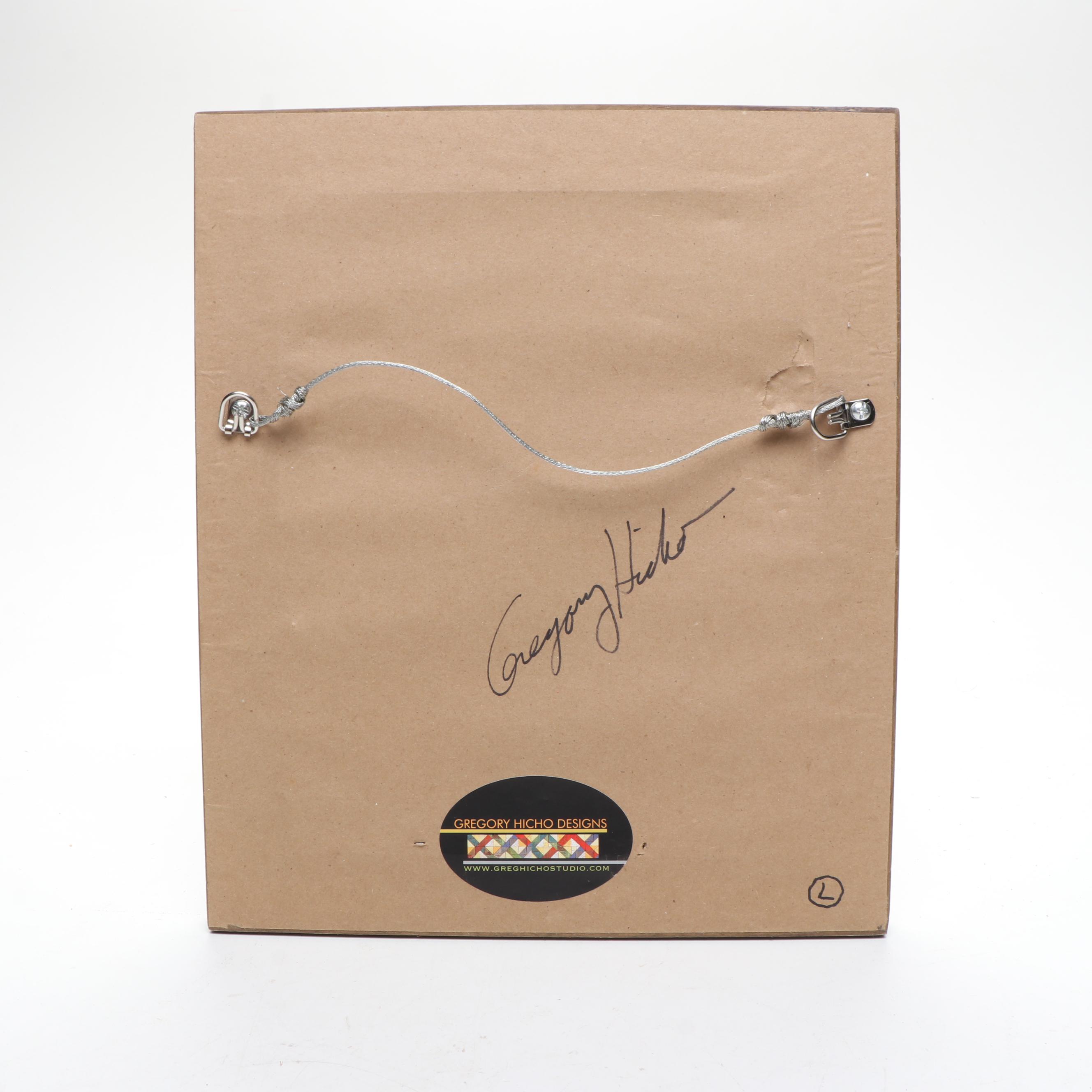 Greg Hicho Ceramic Landscape Wall Hangings with Cuenca Style Tiles