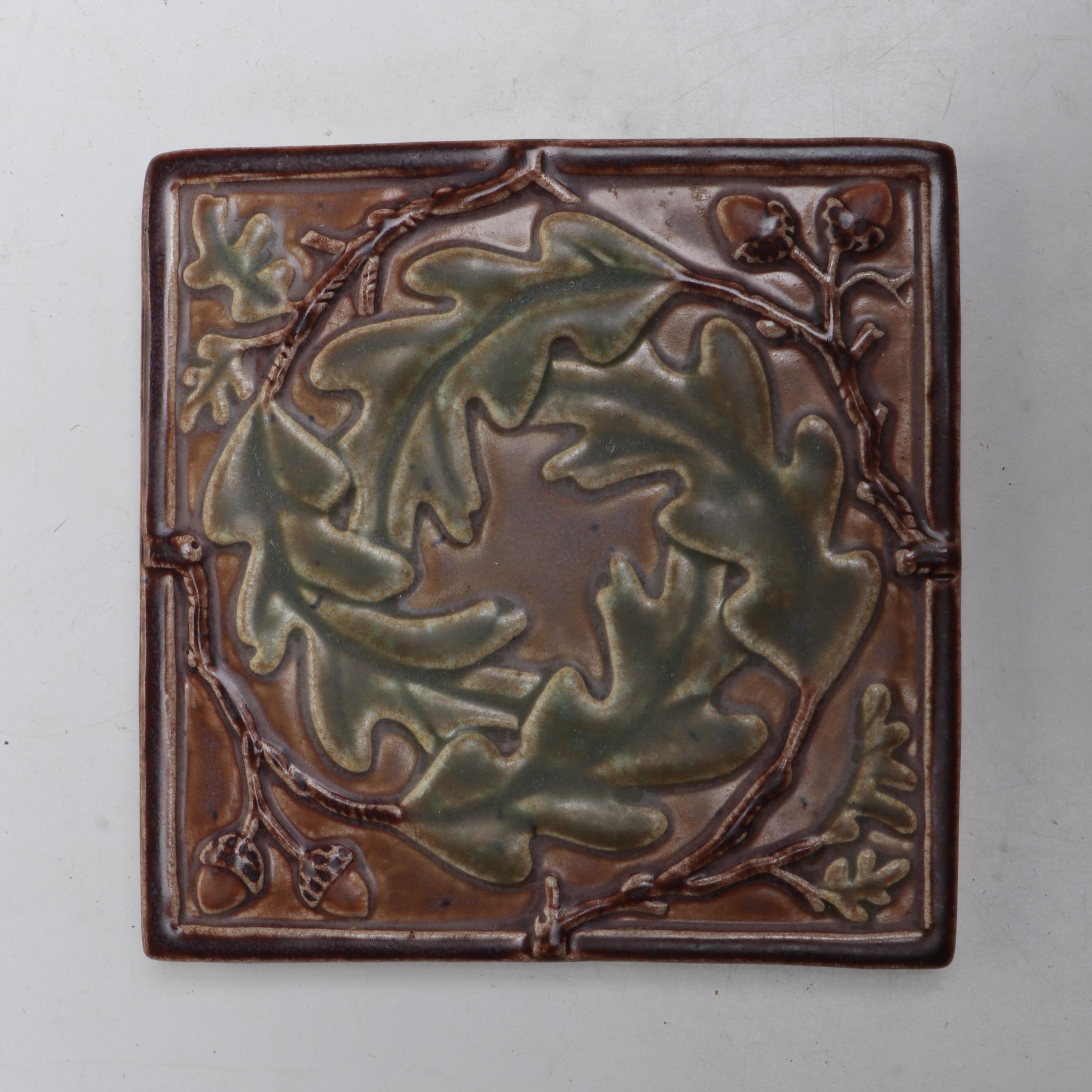 Stone Hollow Arts and Crafts Style Ceramic Decorative Tiles