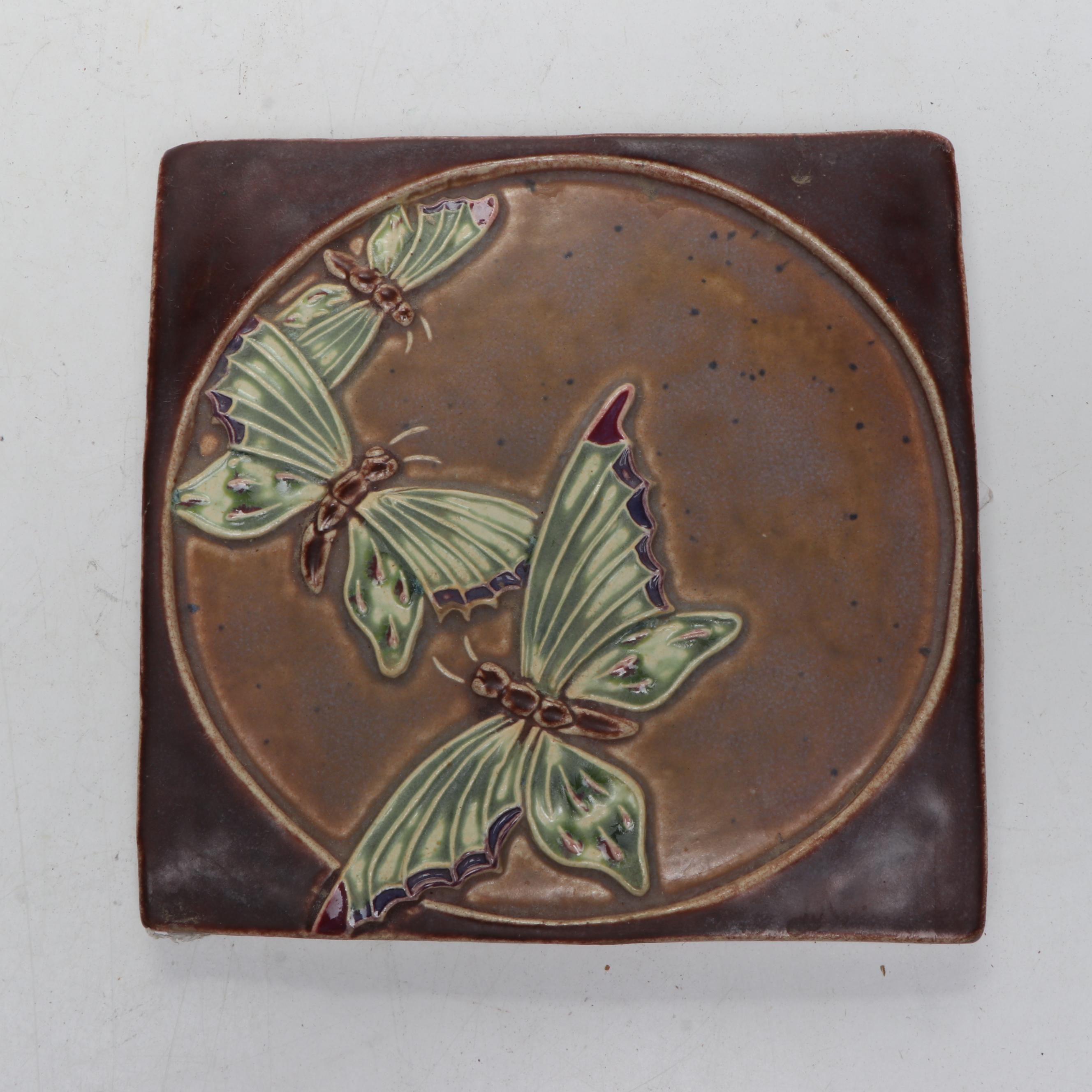 Stone Hollow Arts and Crafts Style Ceramic Decorative Tiles