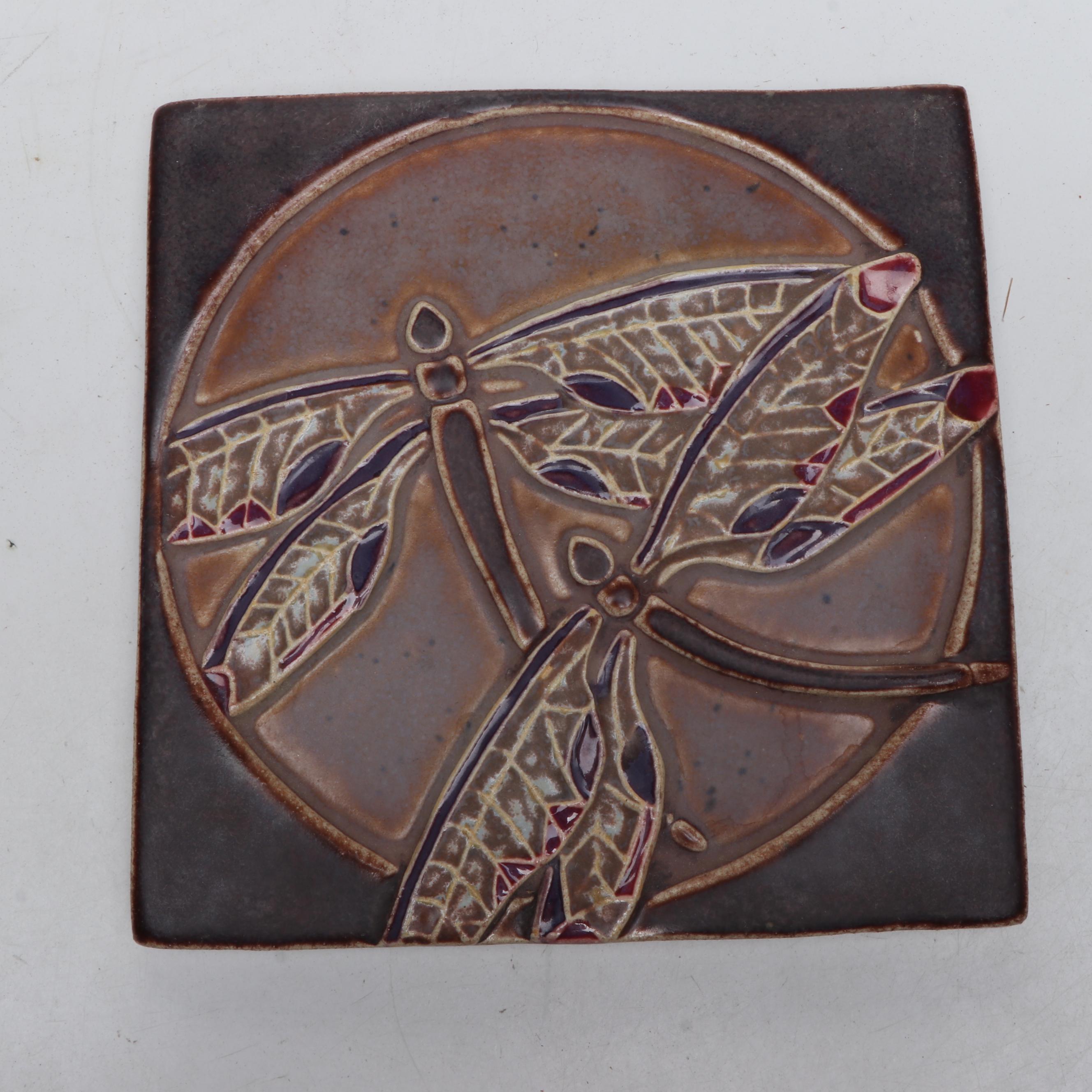 Stone Hollow Arts and Crafts Style Ceramic Decorative Tiles