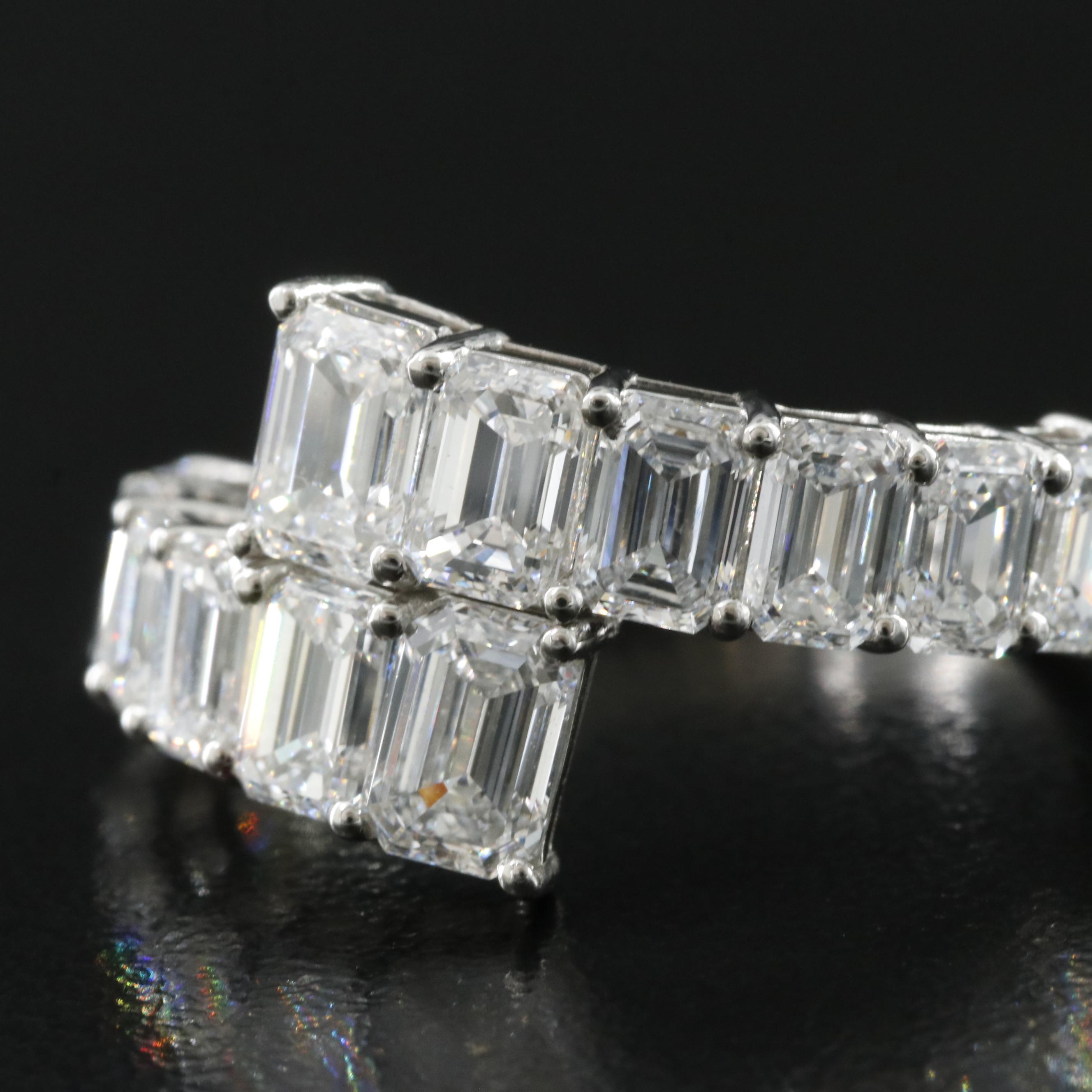 Platinum 4.29 CTW Lab Grown Diamond Ring