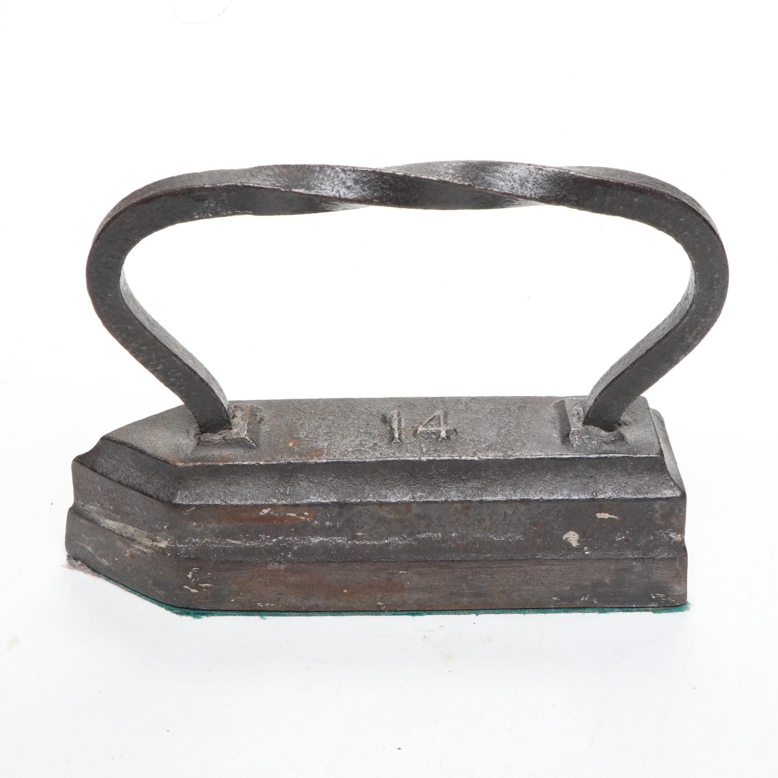 Colebrookedale Iron Co. and Other Sad Iron, Antique