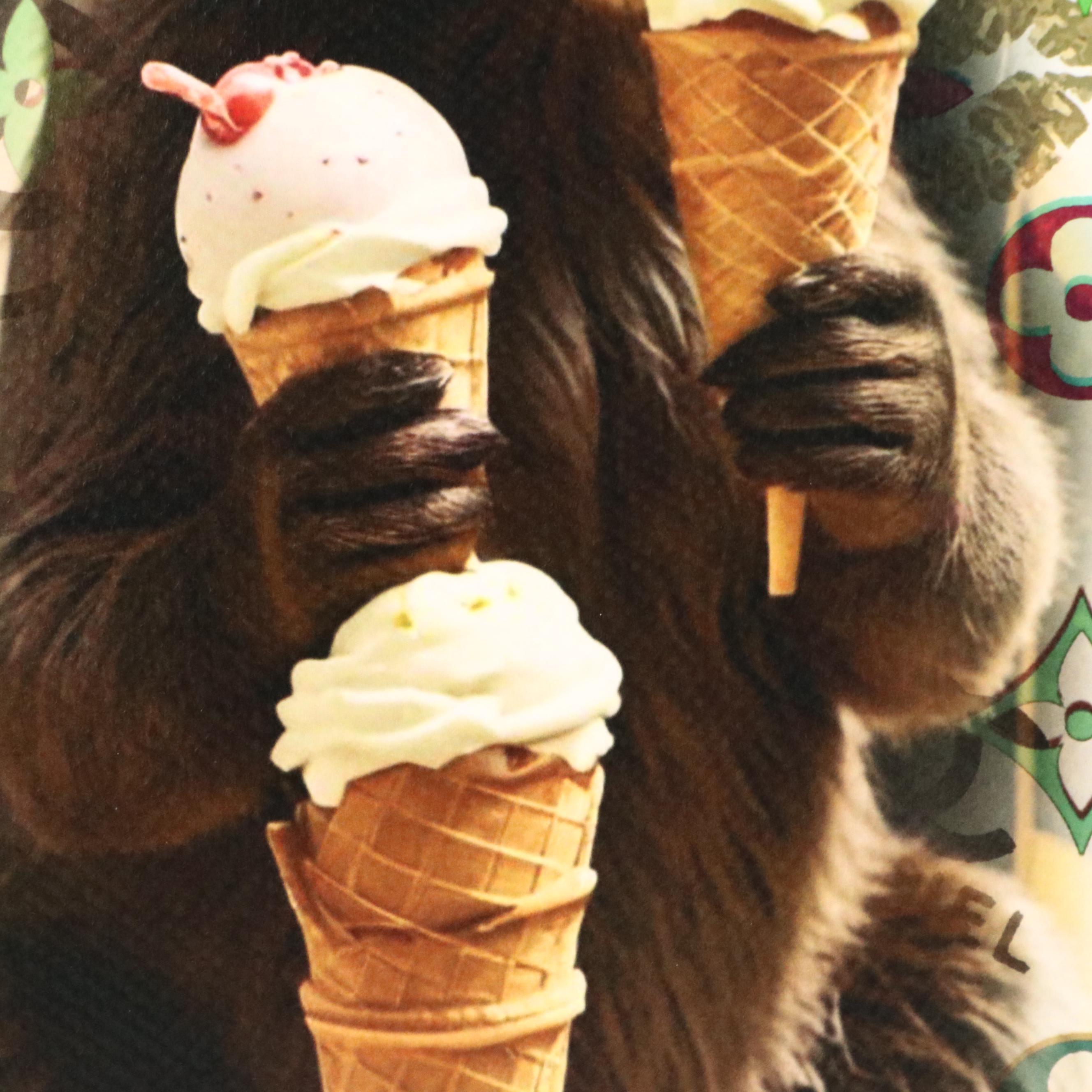 Death NYC Pop Art Graphic Print Featuring Cub x LV x Chanel, 2024