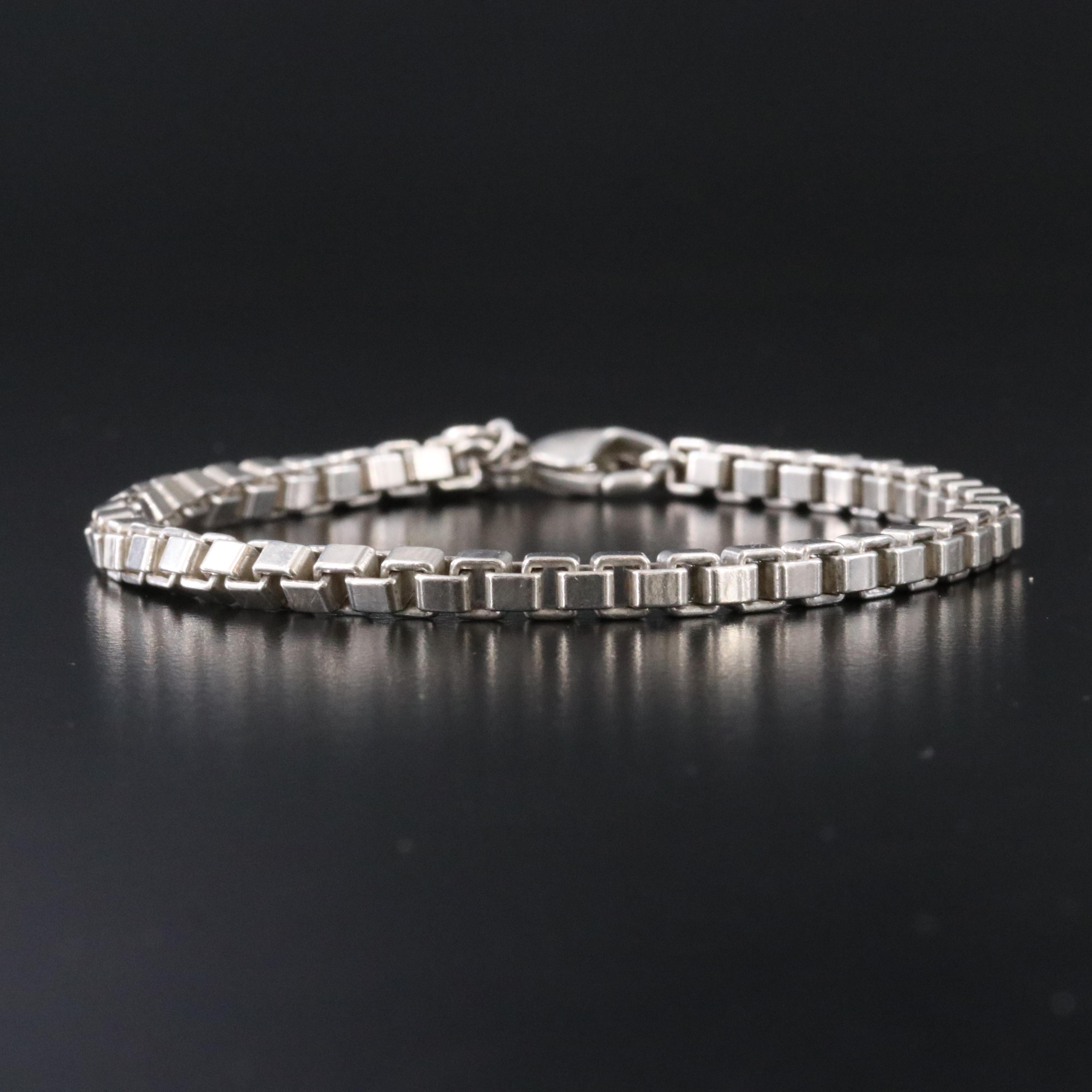 Tiffany & Co. Sterling Venetian Chain Bracelet