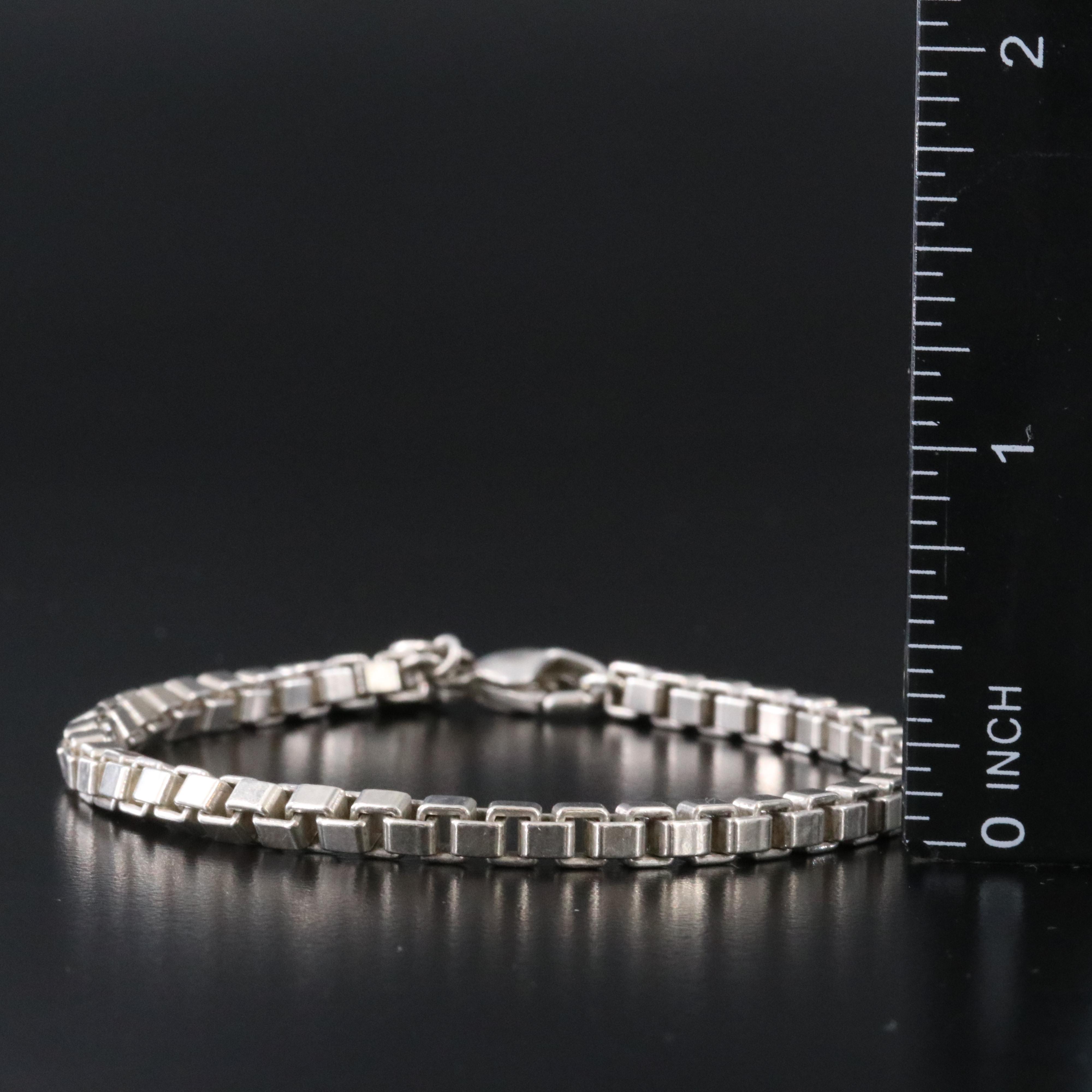 Tiffany & Co. Sterling Venetian Chain Bracelet