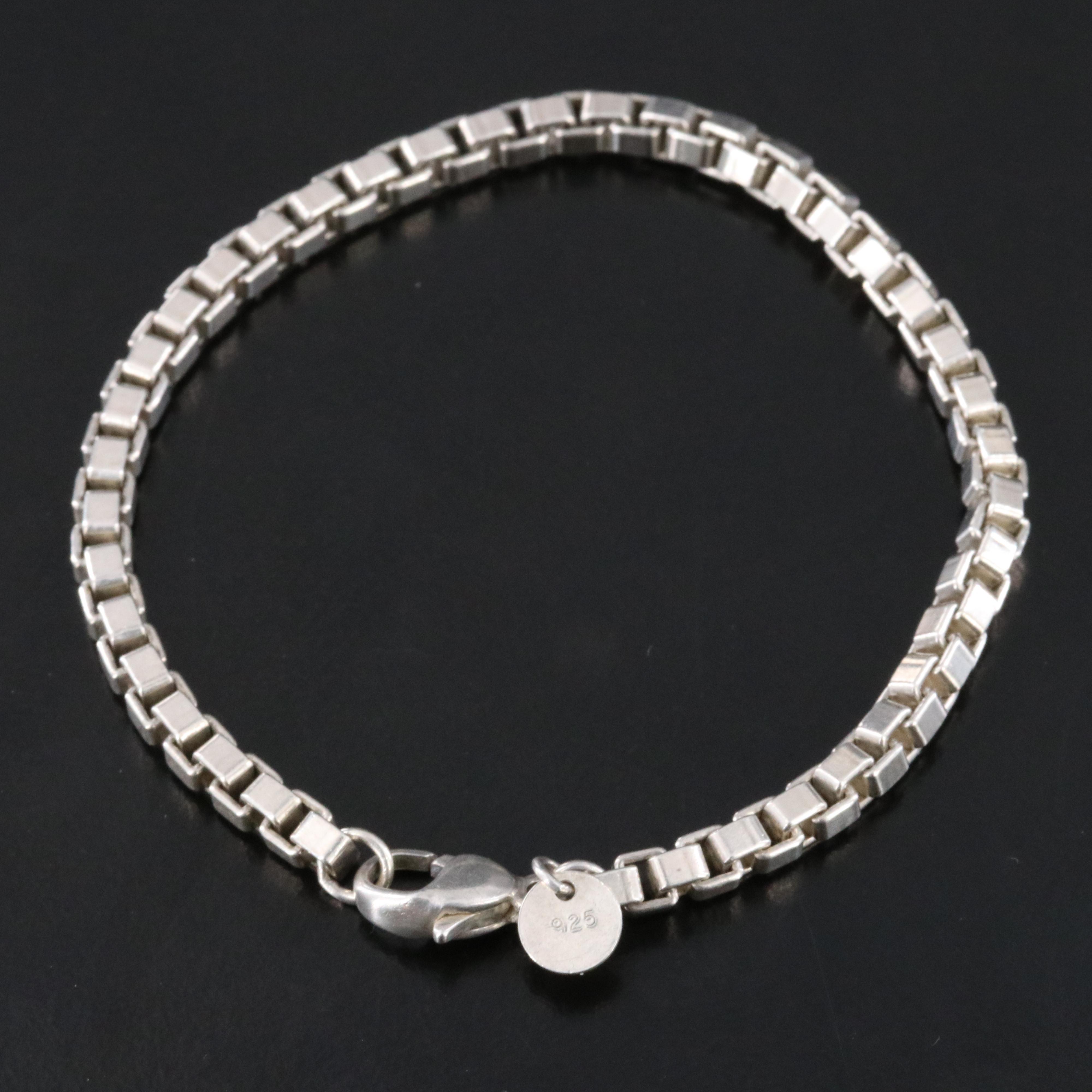 Tiffany & Co. Sterling Venetian Chain Bracelet