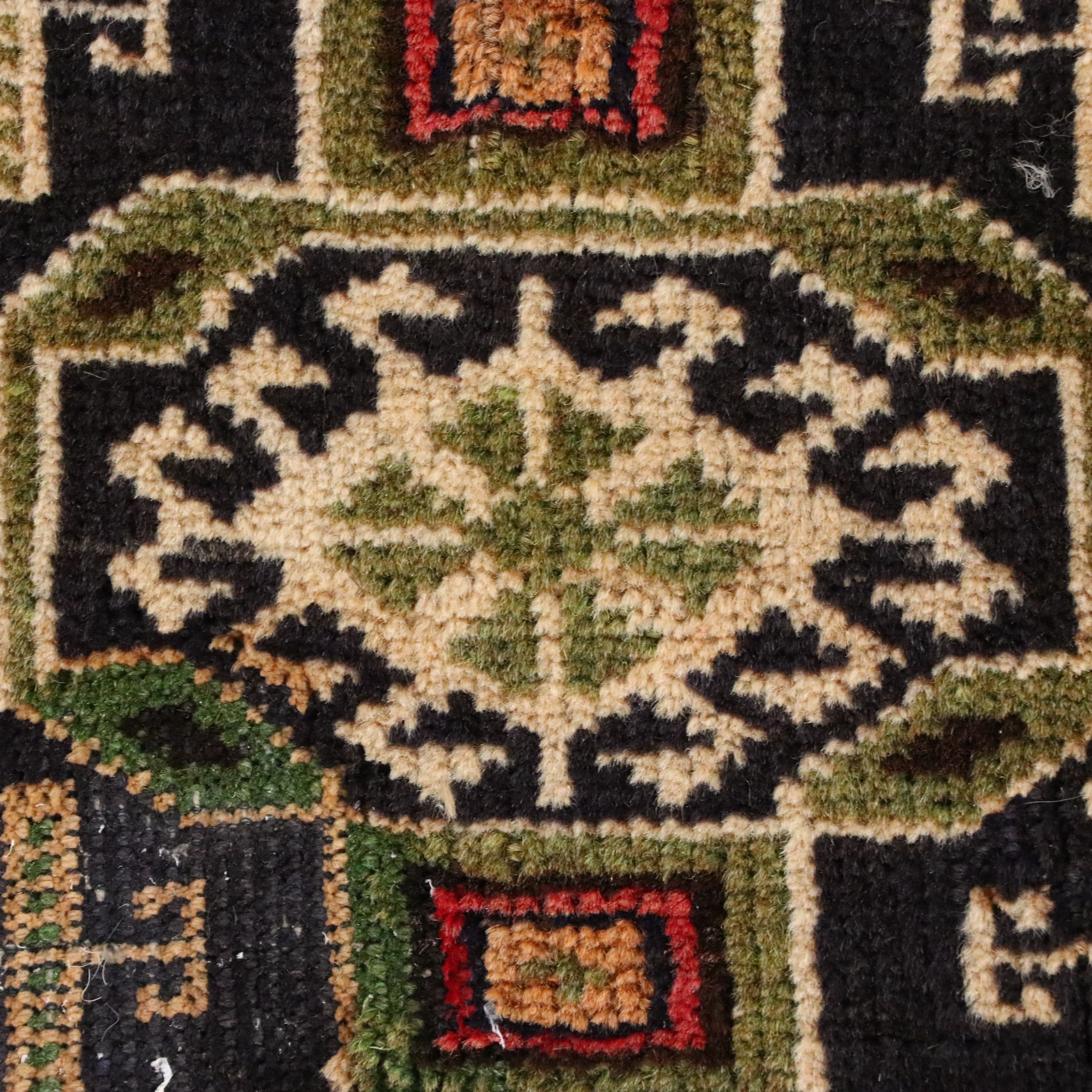 3' x 4'10 Hand-Knotted Caucasian Pictorial Accent Rug
