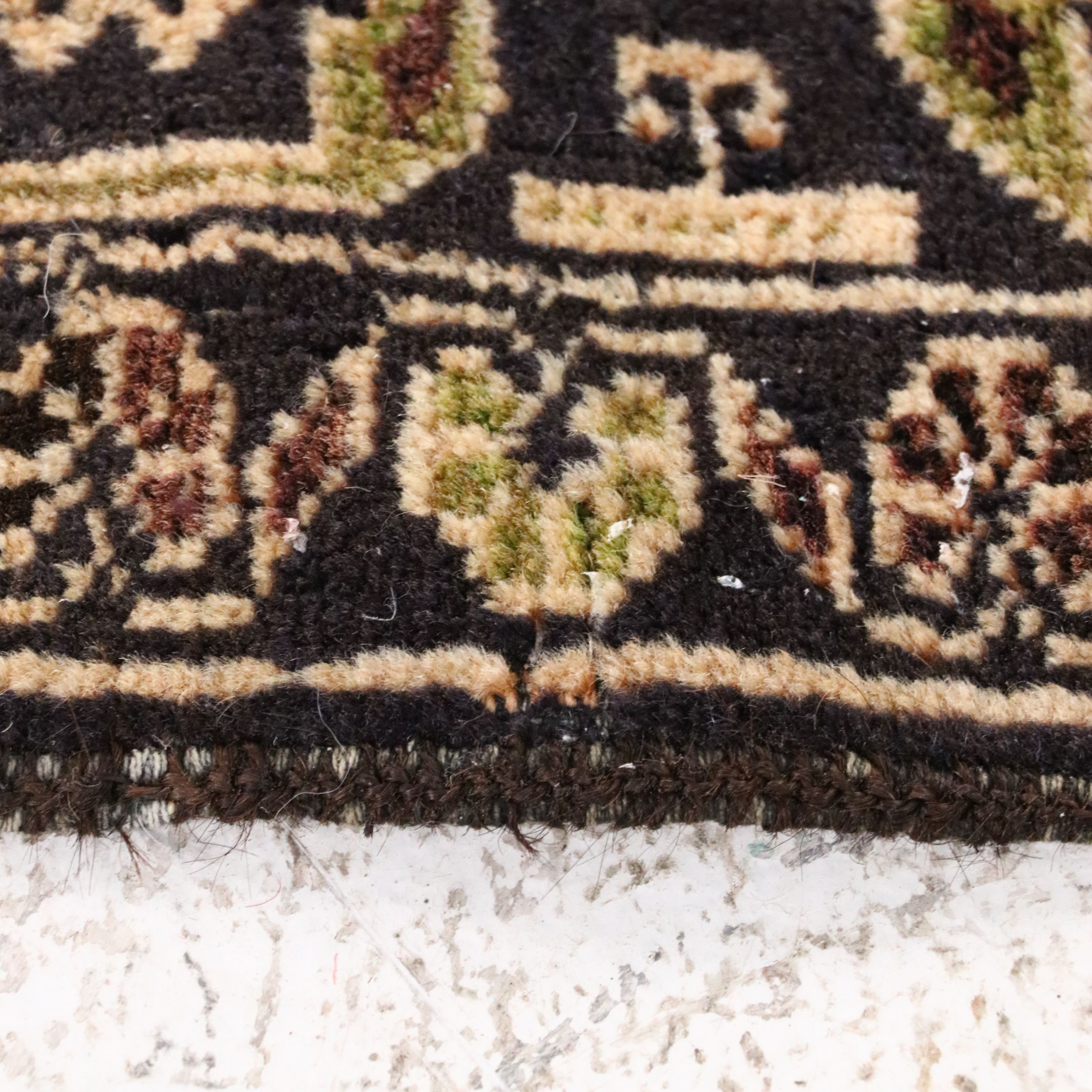 3' x 4'10 Hand-Knotted Caucasian Pictorial Accent Rug