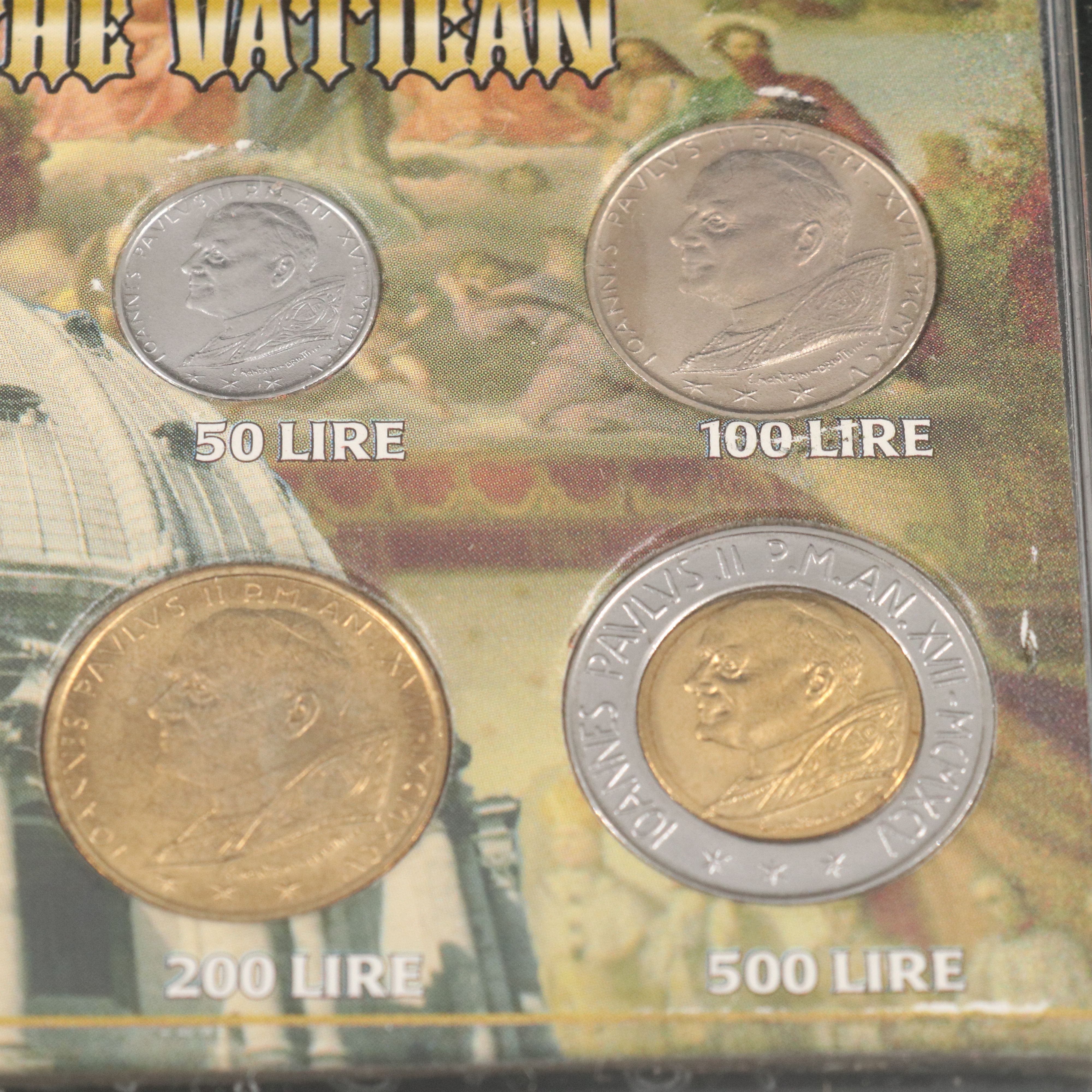1995 Vatican 4-Piece Coin Set