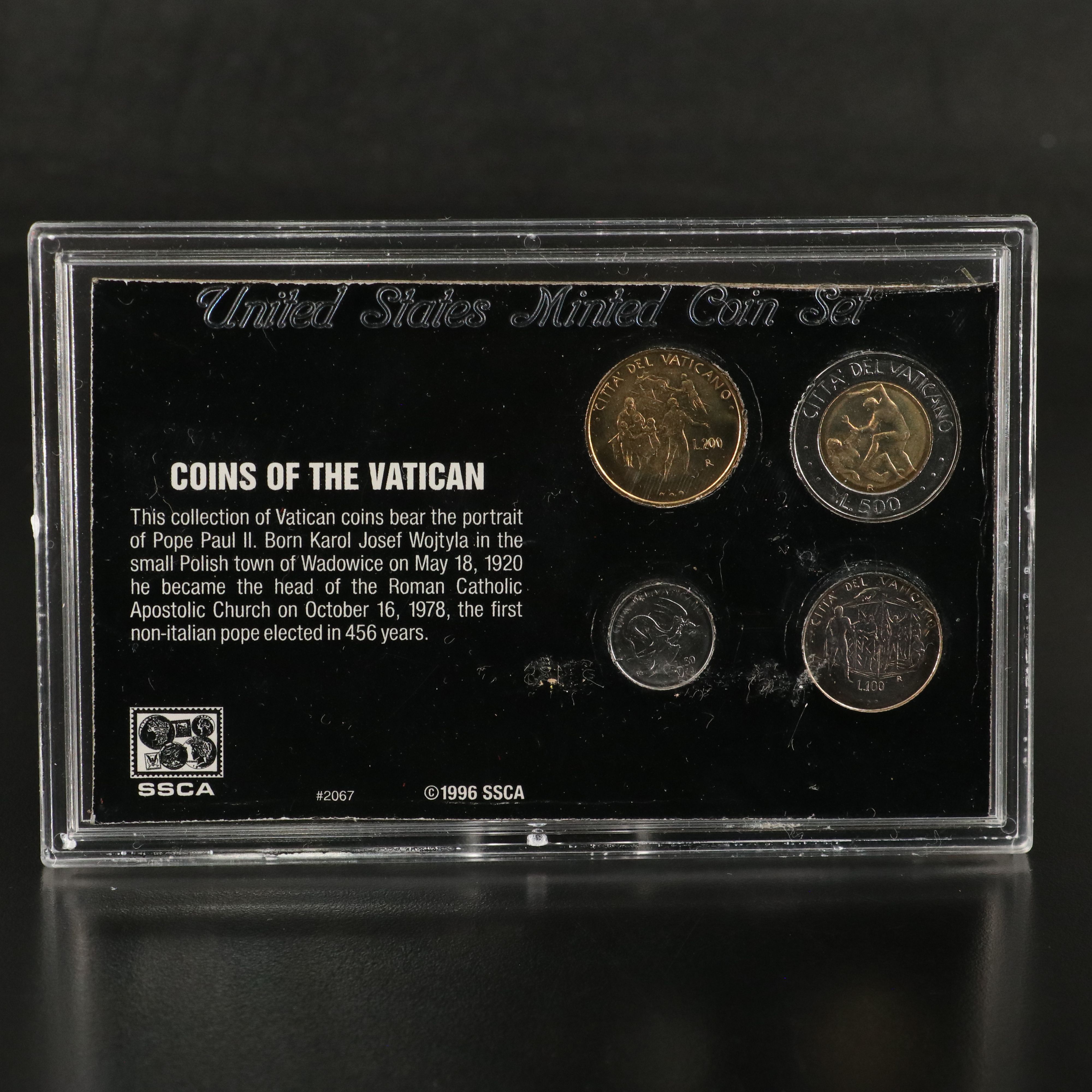 1995 Vatican 4-Piece Coin Set