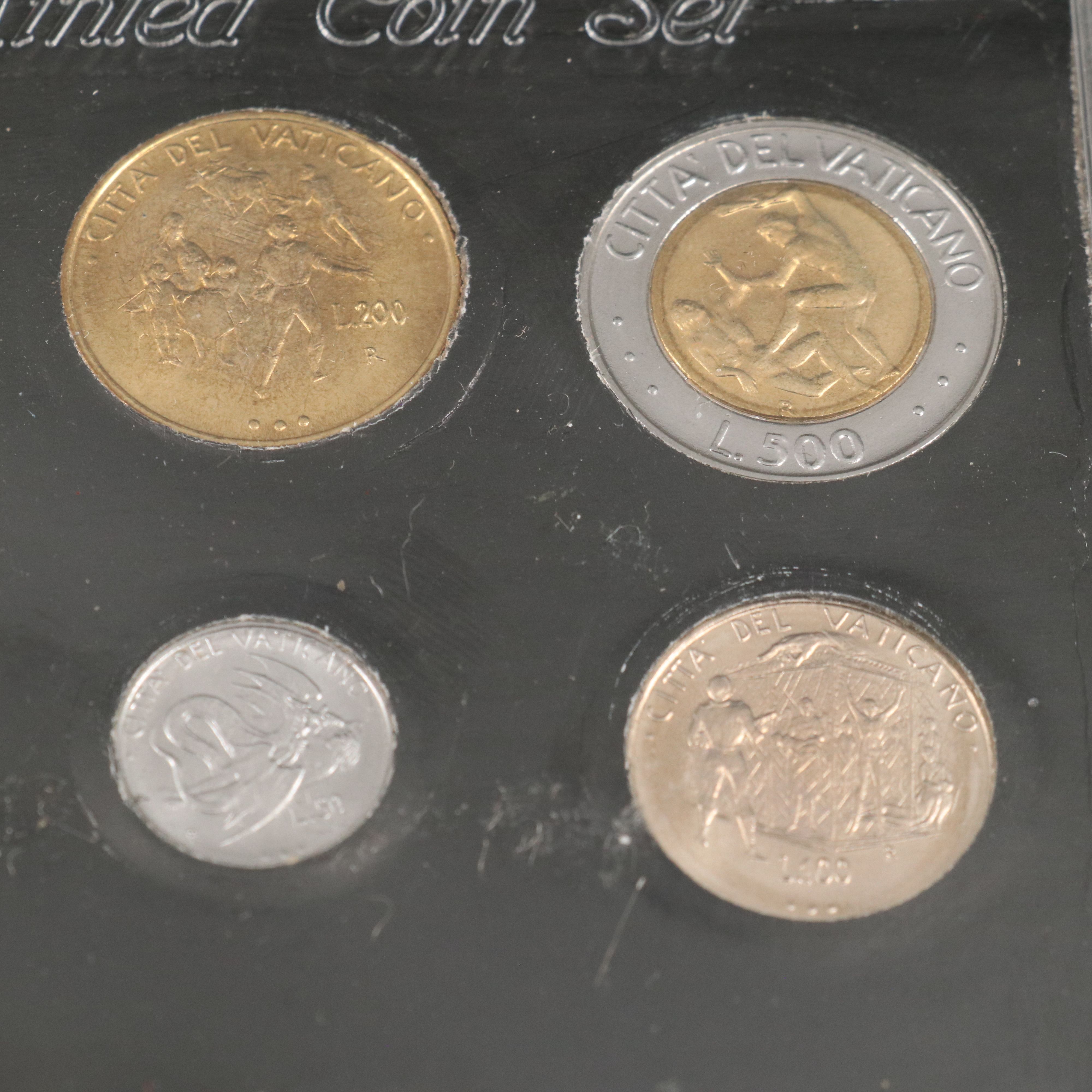 1995 Vatican 4-Piece Coin Set