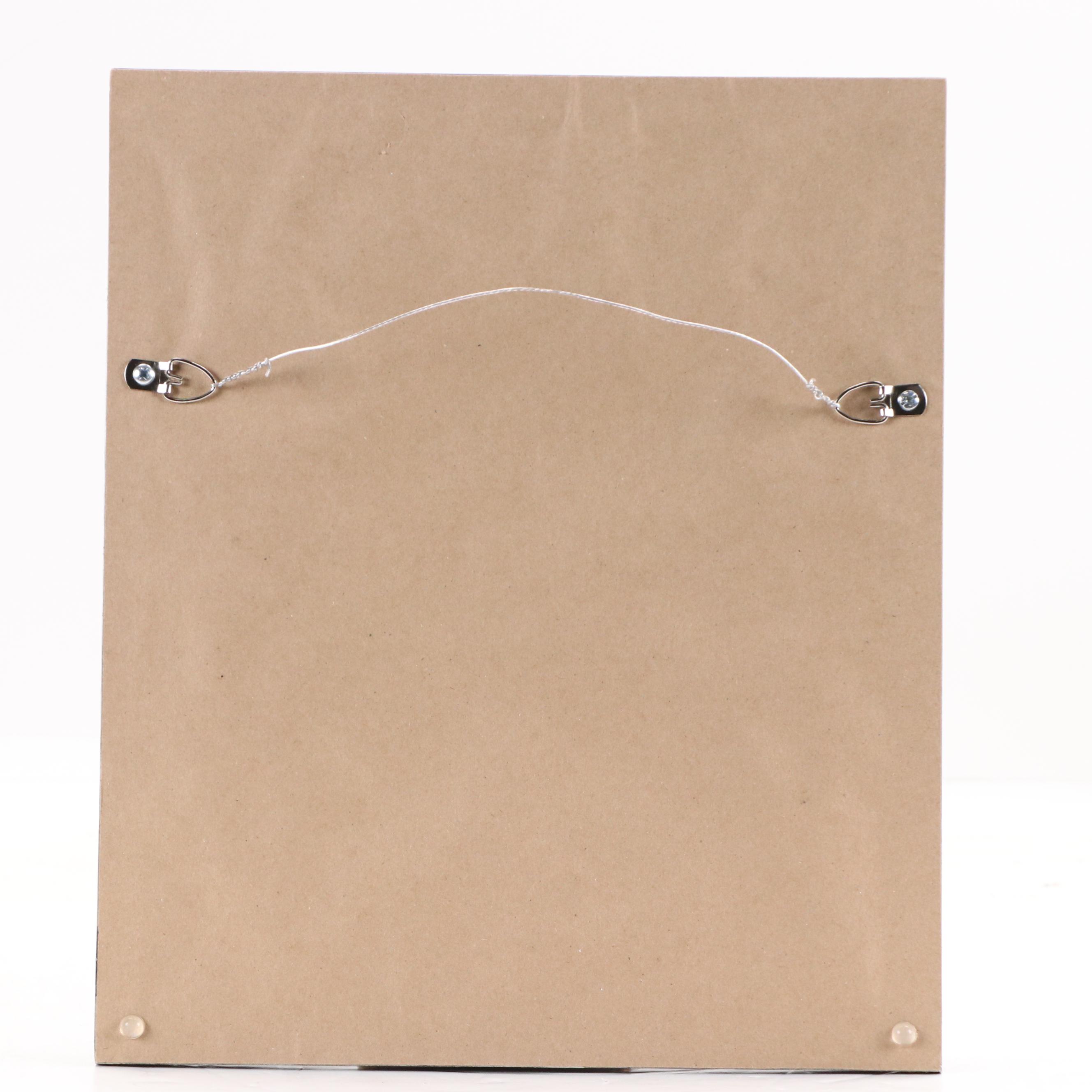 William Hawkins Stylized River Landscape Impasto Oil Painting