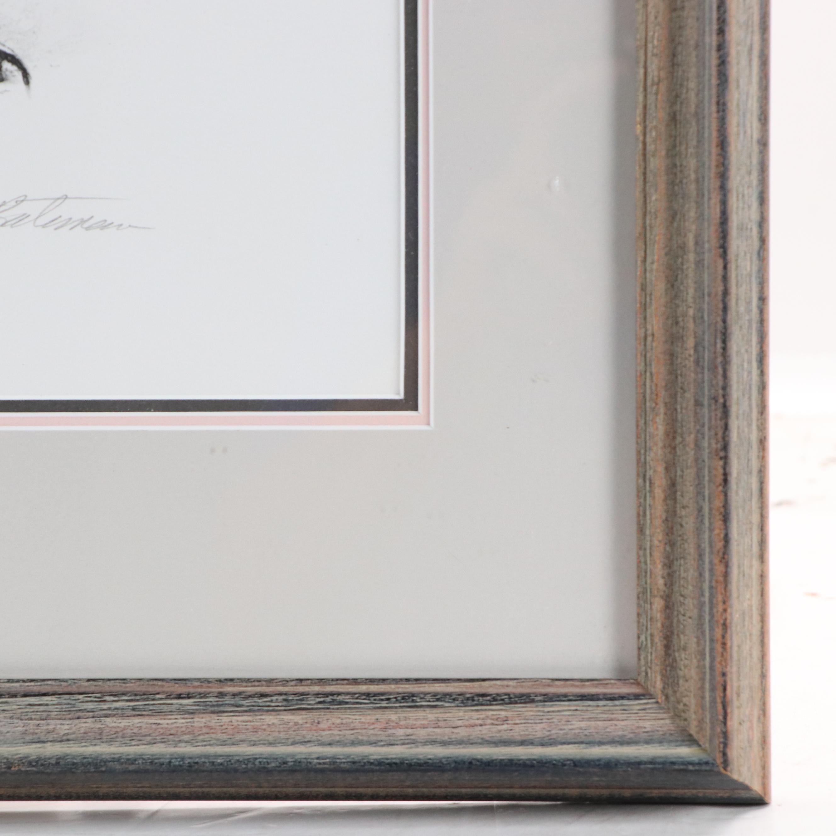 Robert Bateman Halftone "Young Snowy Owl"