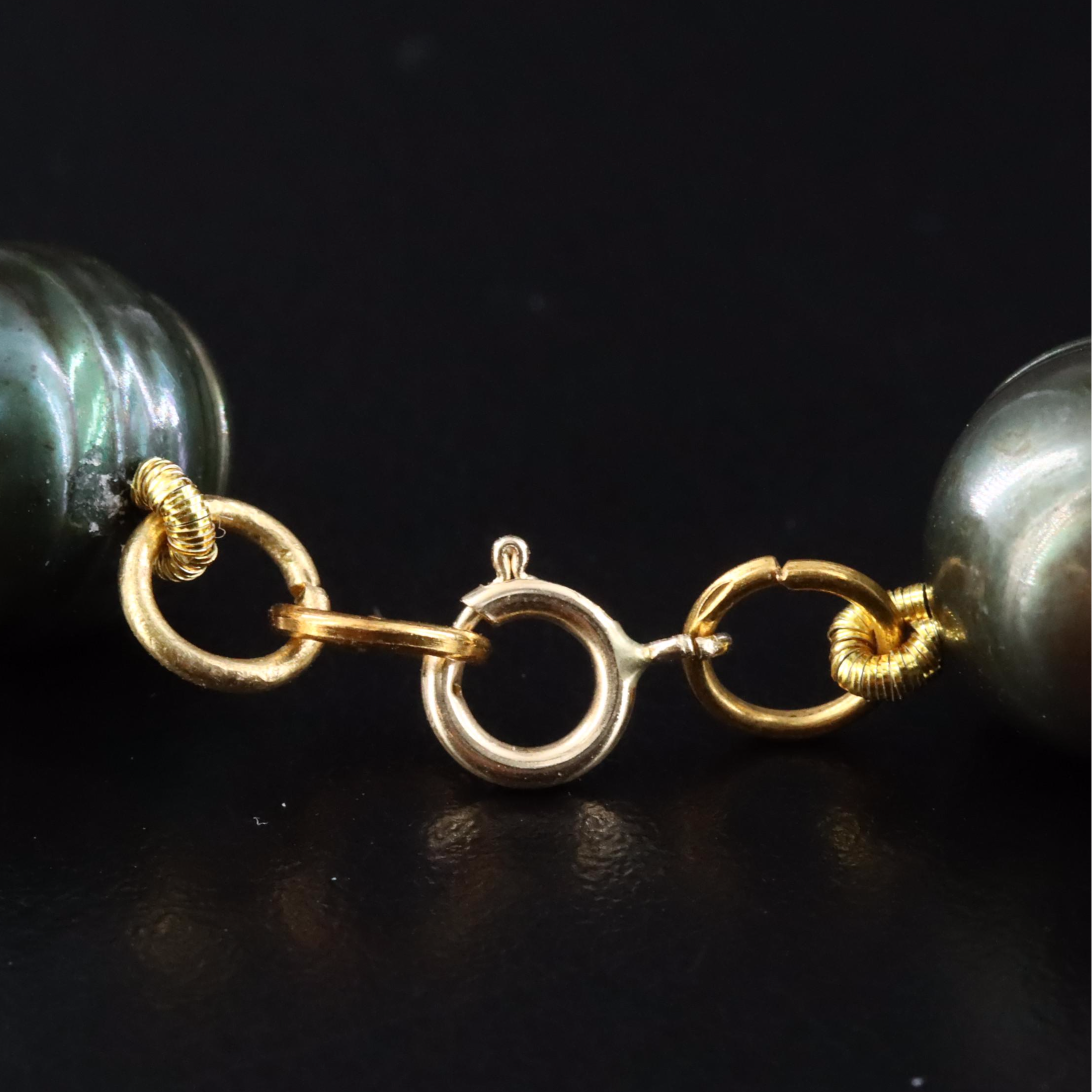 10.00 – 11.00 MM Cultured Pearl Strand with 14K Clasp