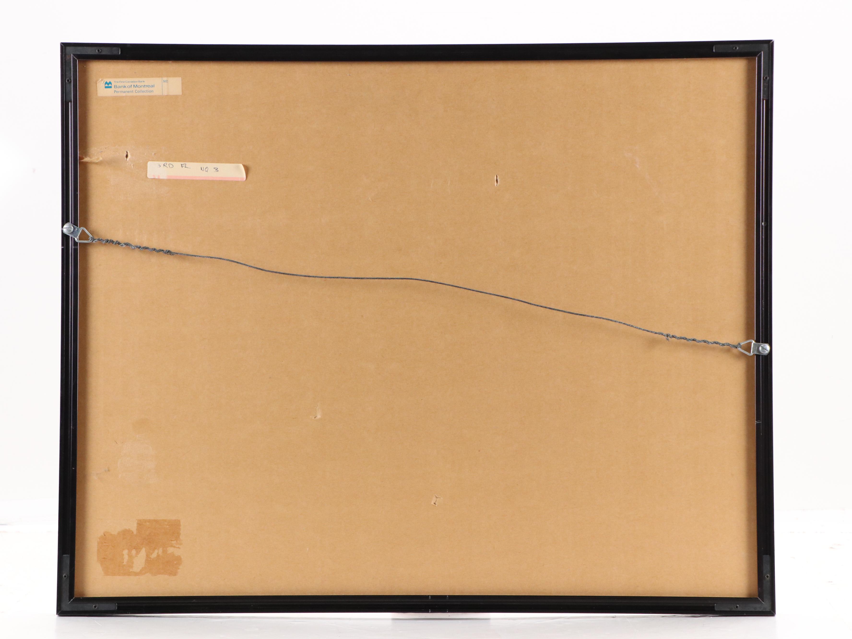 R. D. Wilson Toronto Cityscape Drawing "Old St. Lawrence Market"