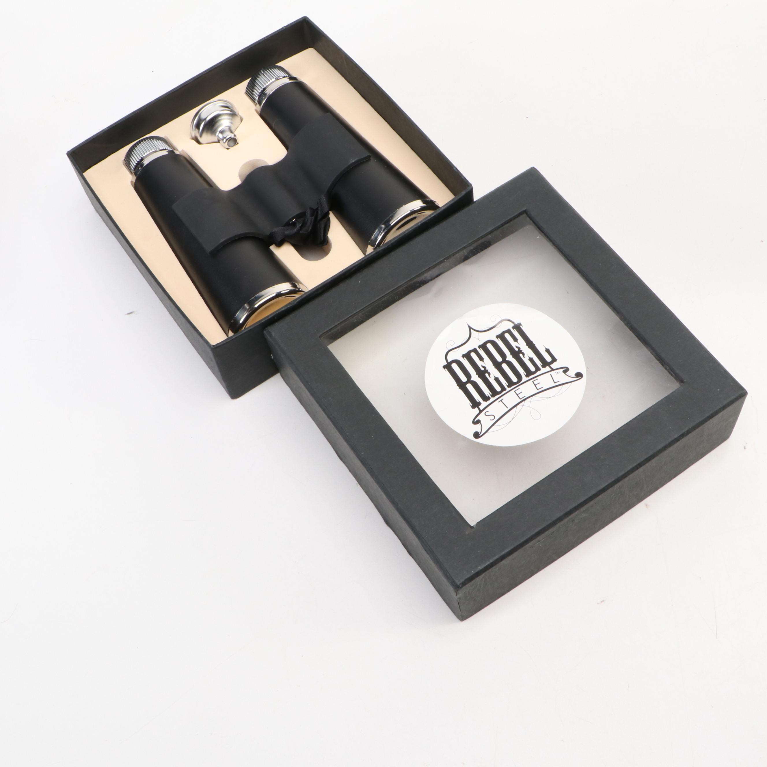 Rebel Steel Flasks and Gift Sets