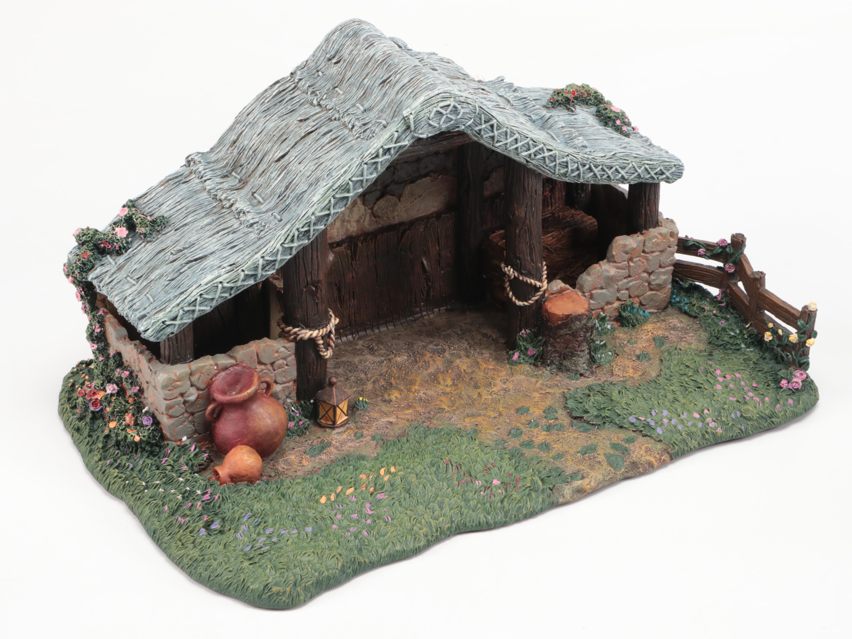 Hawthorne Village Thomas Kinkade Nativity Set