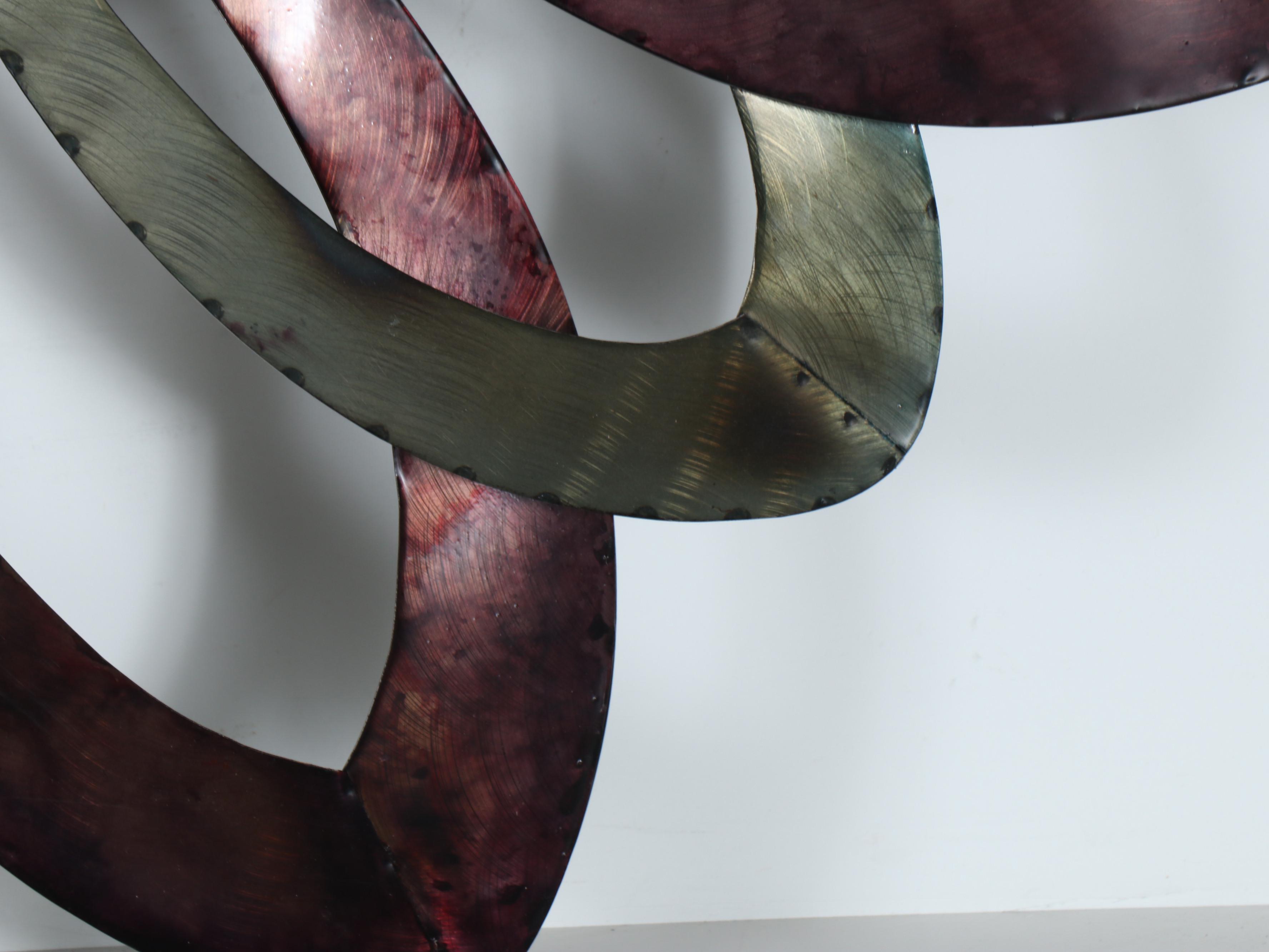 Metal Sun Wall Décor with Metal Sun Hanging Mirror