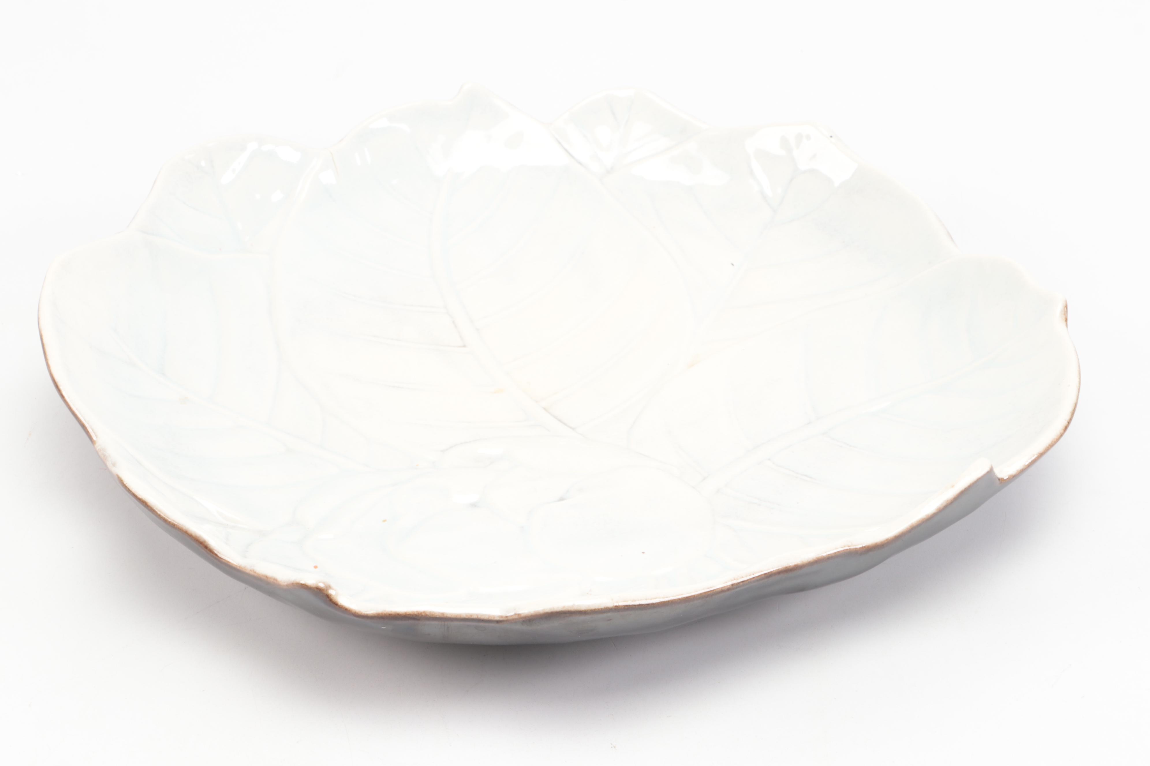 Rookwood Pottery Low Bowl with "The Book of Rookwood Pottery" by Peck