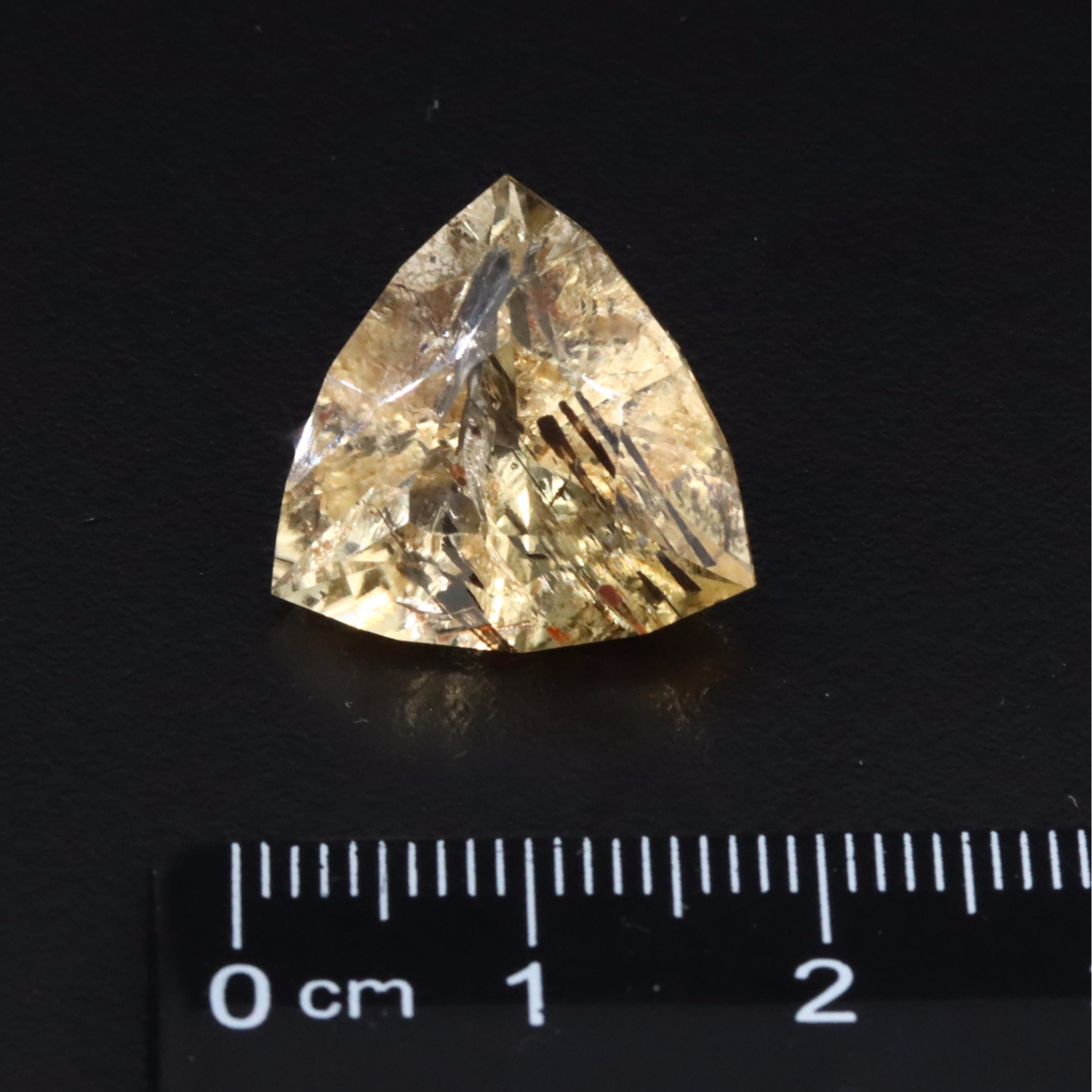 Loose 12.02 CT Citrine