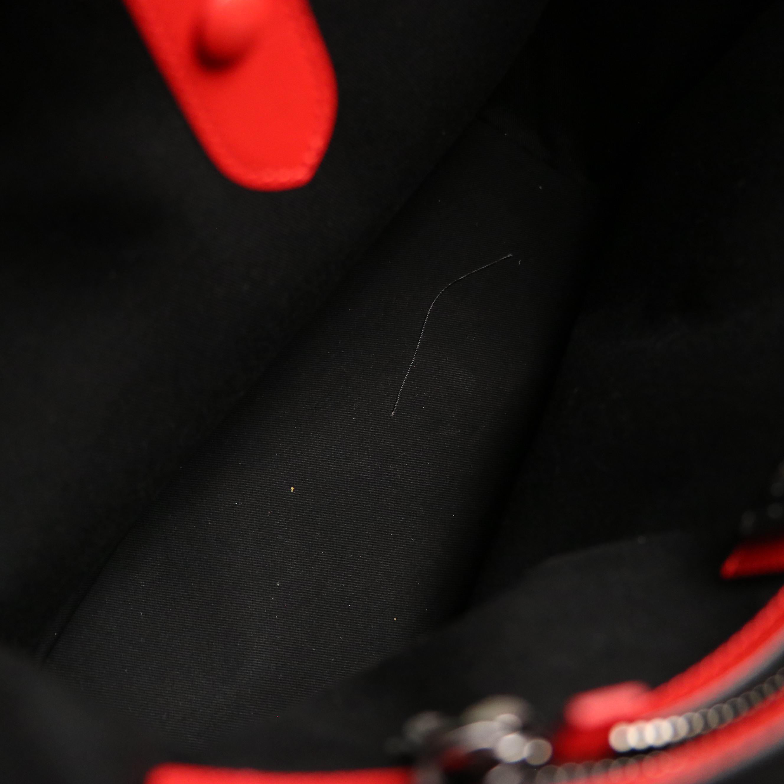 Christian Louboutin Apoloubi Backpack in Tricolor Smooth and Calfskin Leather