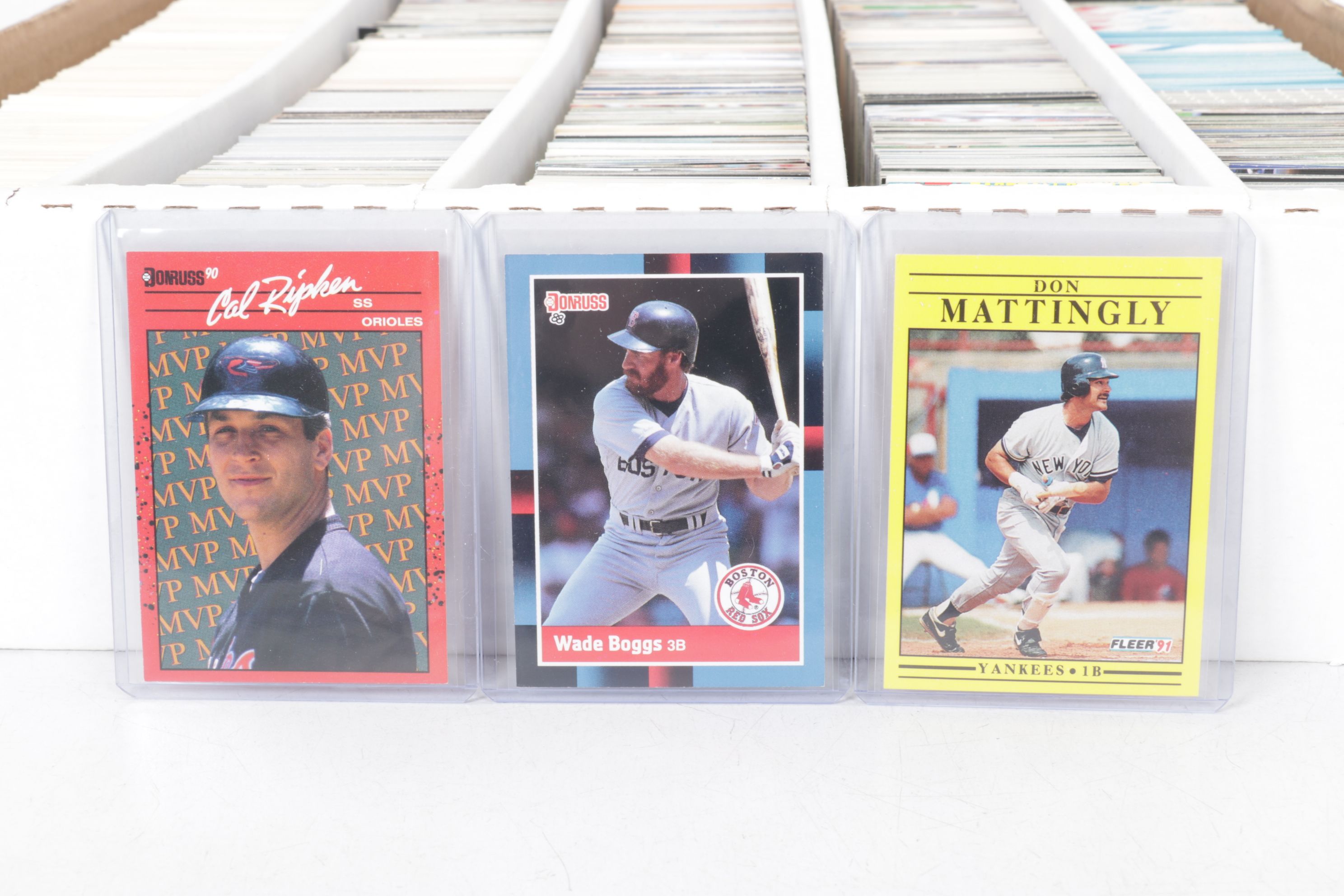 Bo Jackson, Barry Larkin & Other Baseball Trading Cards