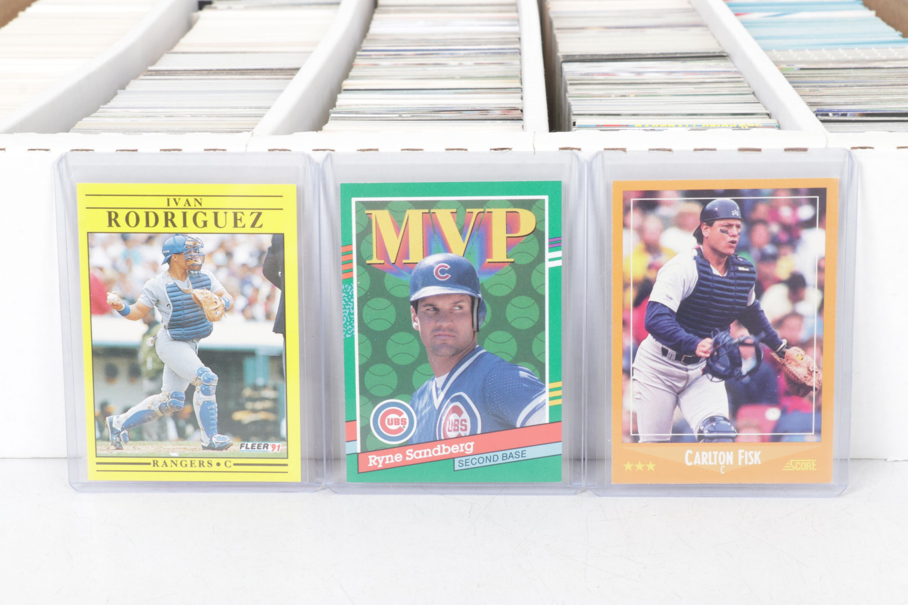 Bo Jackson, Barry Larkin & Other Baseball Trading Cards