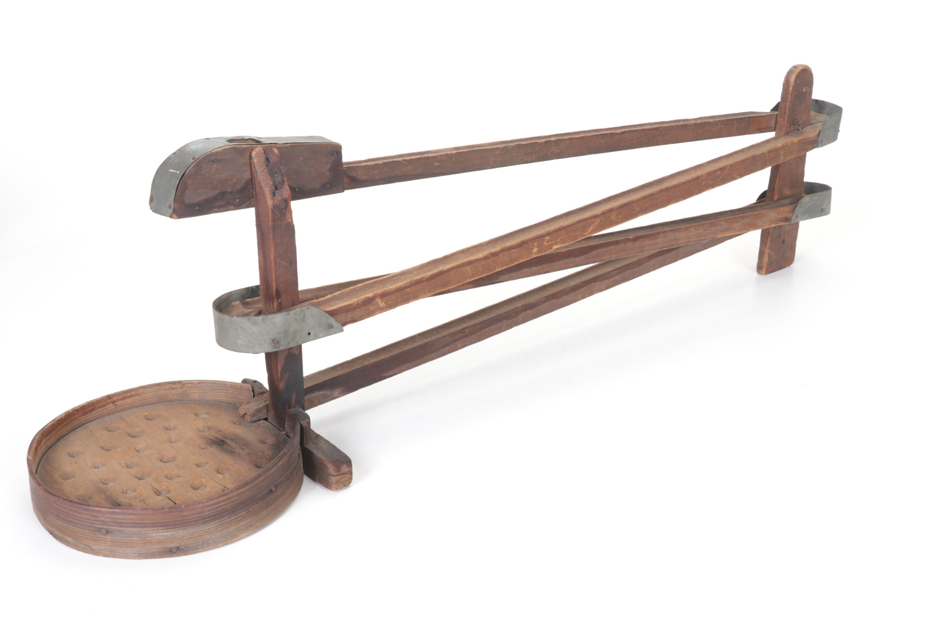 Wooden Marble Run Toy, Late 19th/Early 20th Century