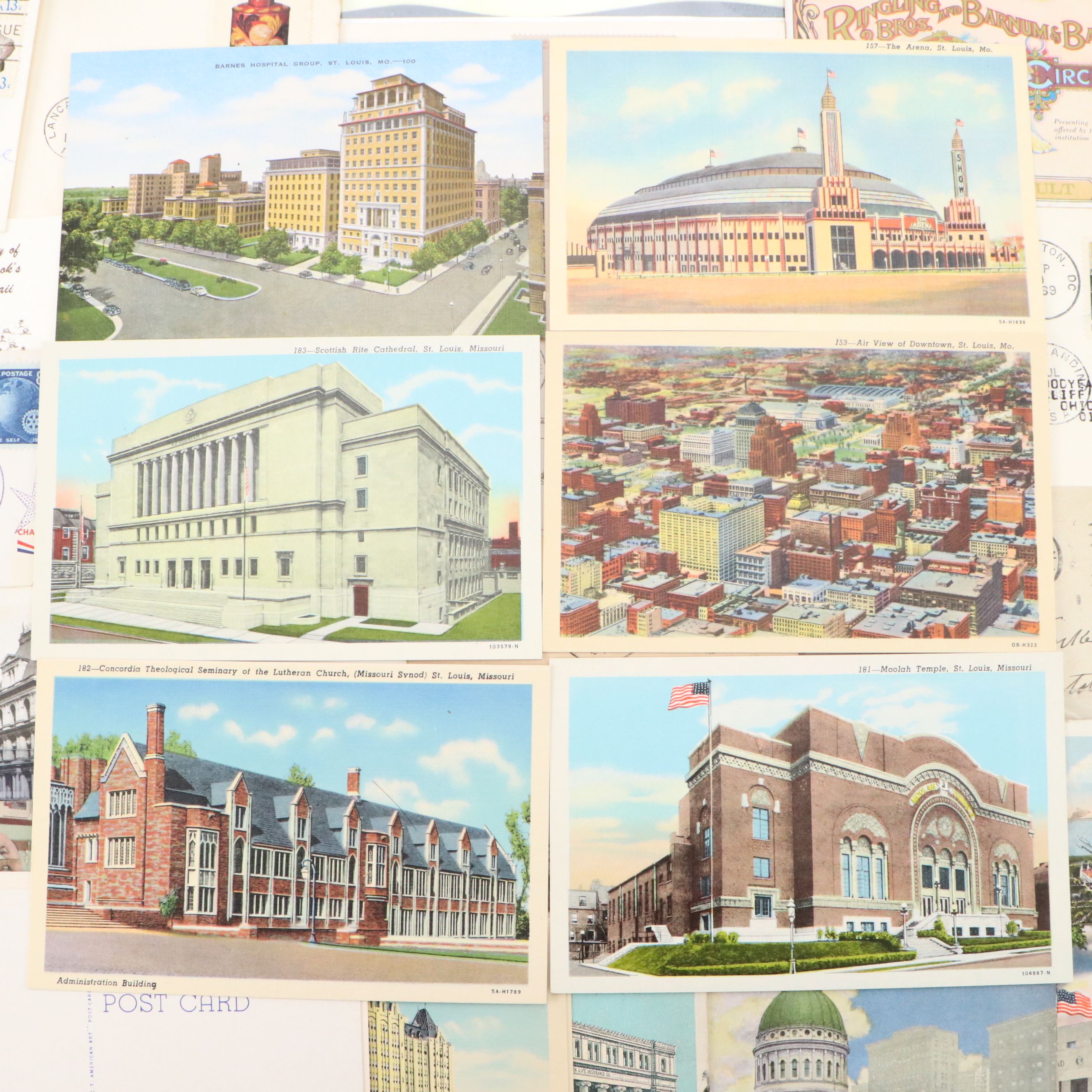 Victorian with Other Souvenir Postcards, Letters, Postal Covers, Reels and More