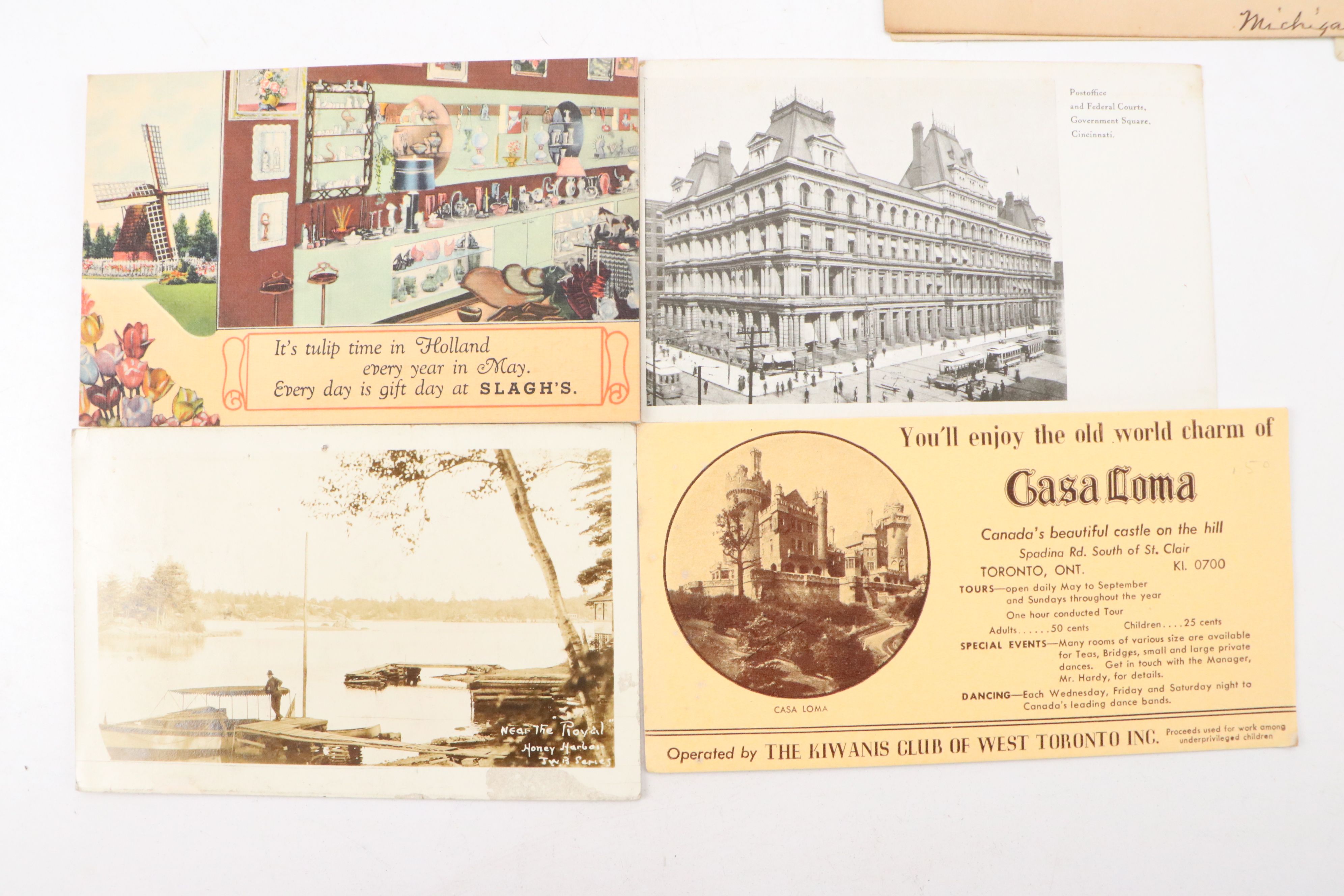 Victorian with Other Souvenir Postcards, Letters, Postal Covers, Reels and More